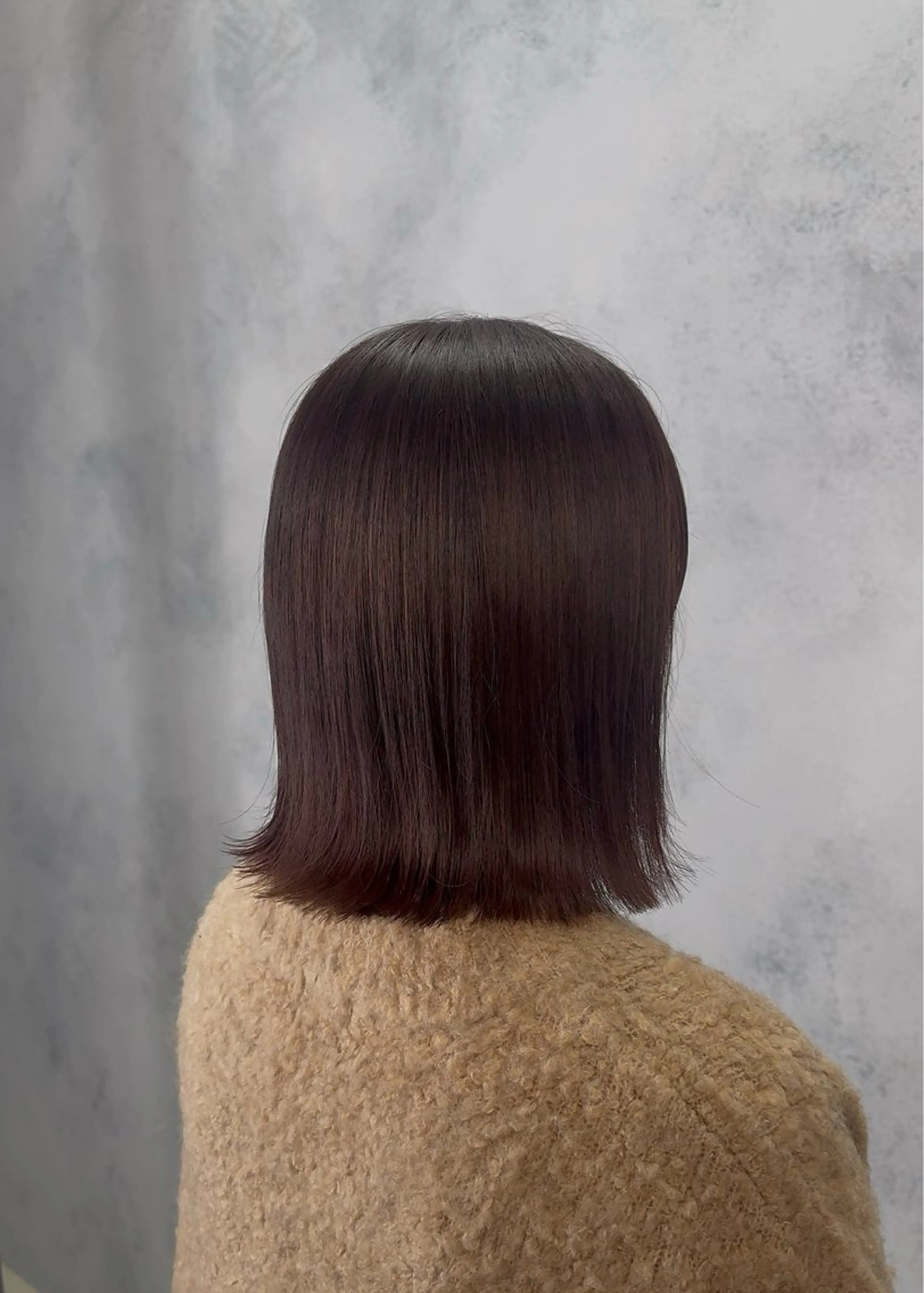 ミディアム ボブ 外ハネヘア カット トリートメント Fūna︎｜ 八王子 ｜モデル募集中のヘアスタイル