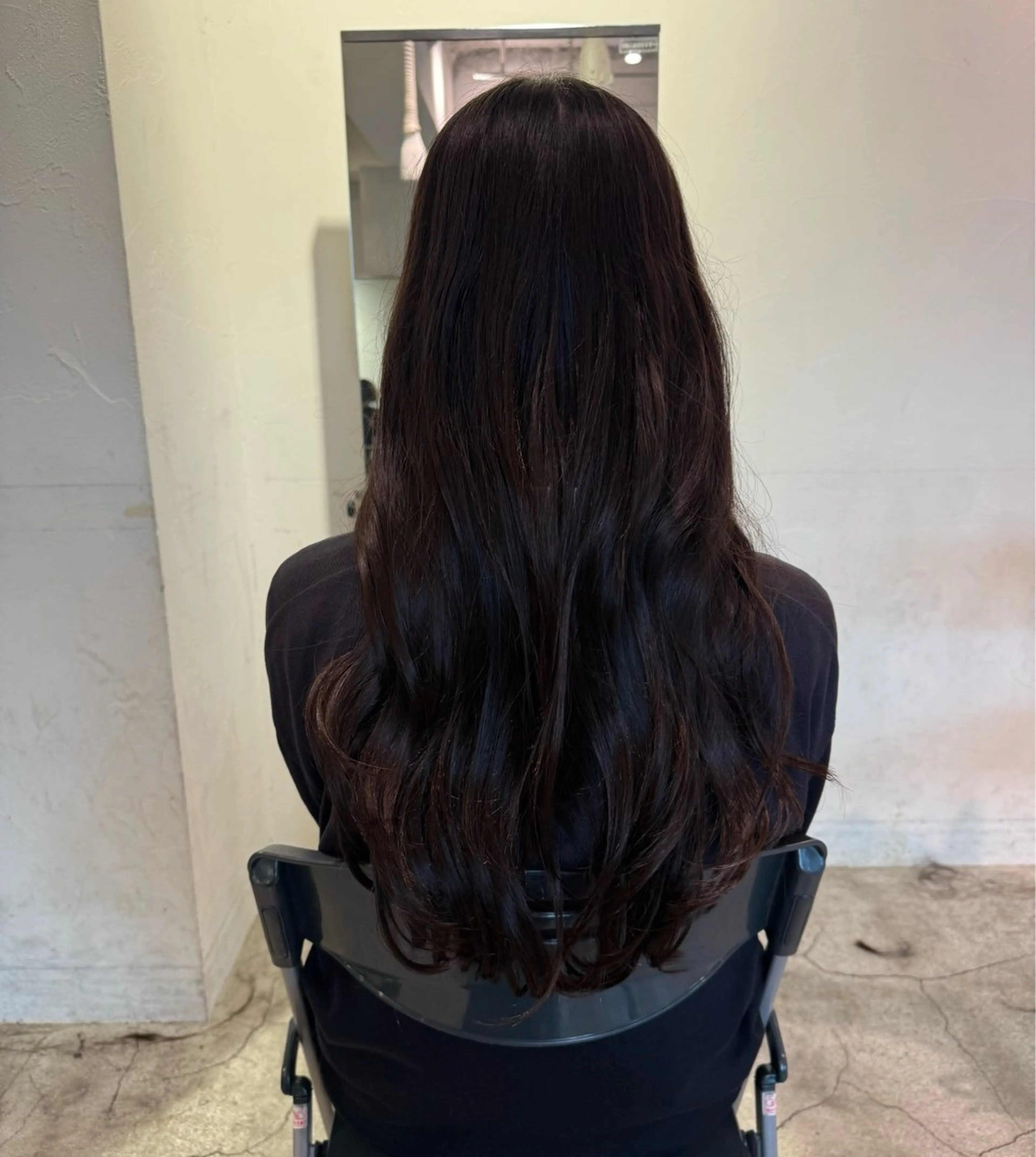 ロング カラー/パ ーマ/松野和志のヘアスタイル