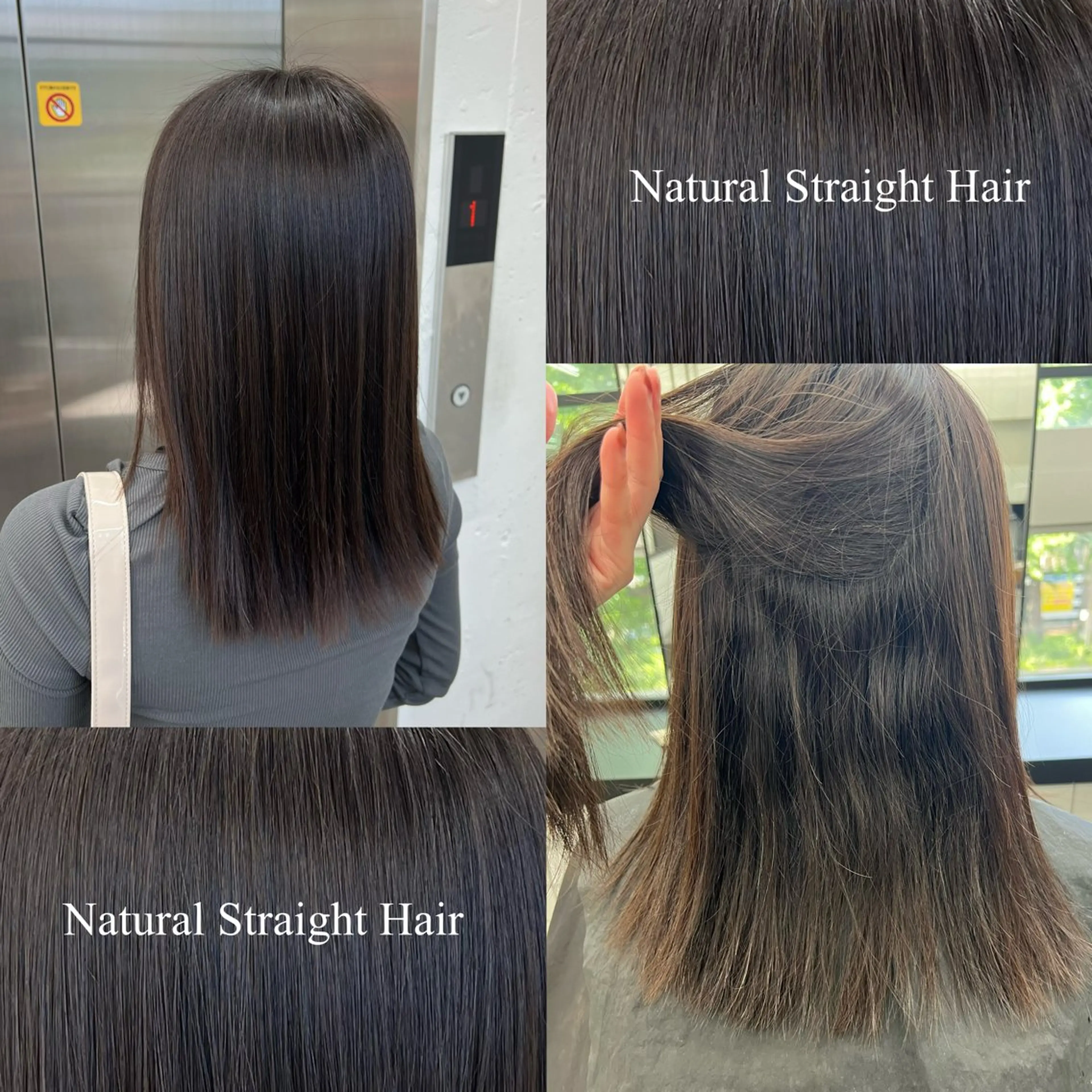 ミディアム 髪質改善 縮毛矯正 カット 縮毛矯正 トリートメント 🌷︎あすか🌷 JILLSTUDIOのヘアスタイル