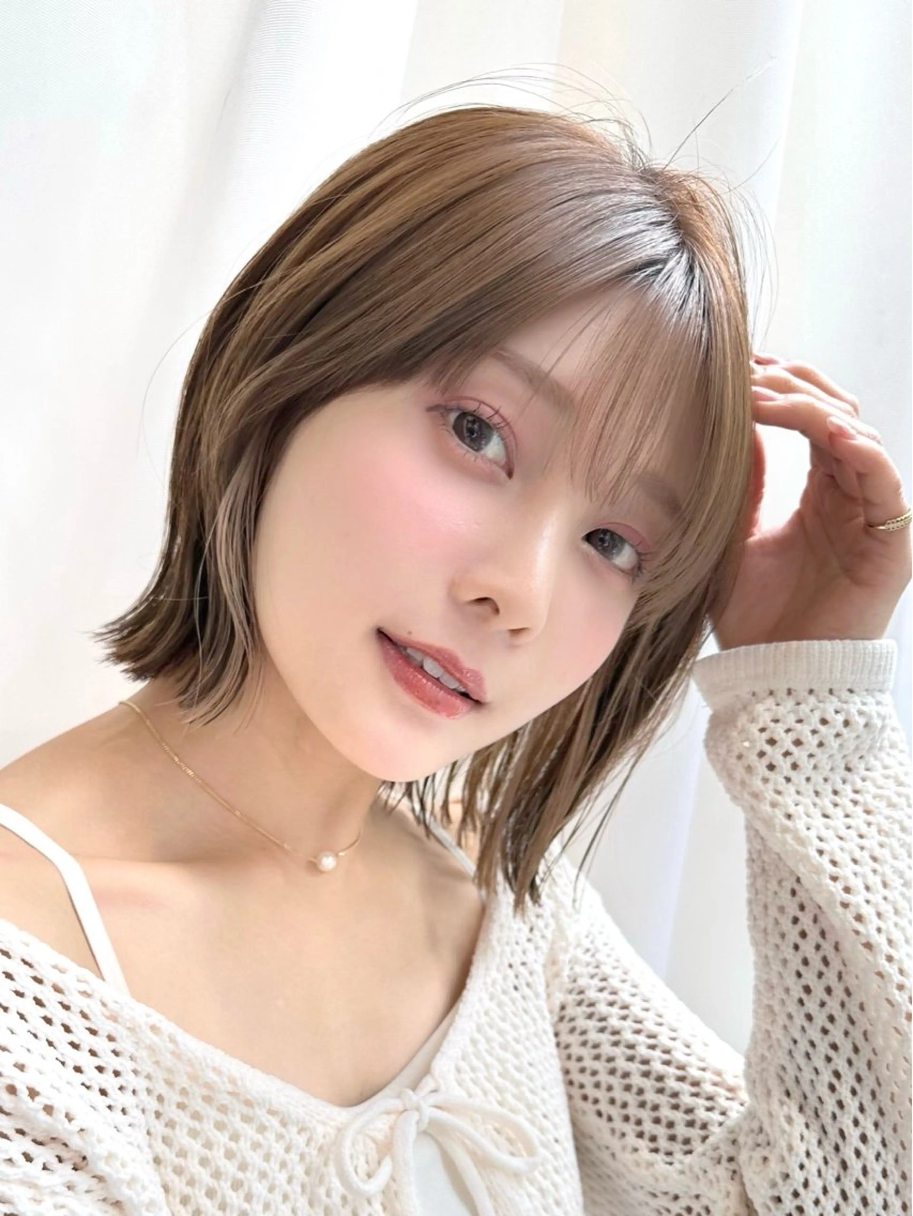 ショート カラー カット トリートメント ヘアセット レイヤーカット/ボブ /縮毛矯正✨大輝のヘアスタイル