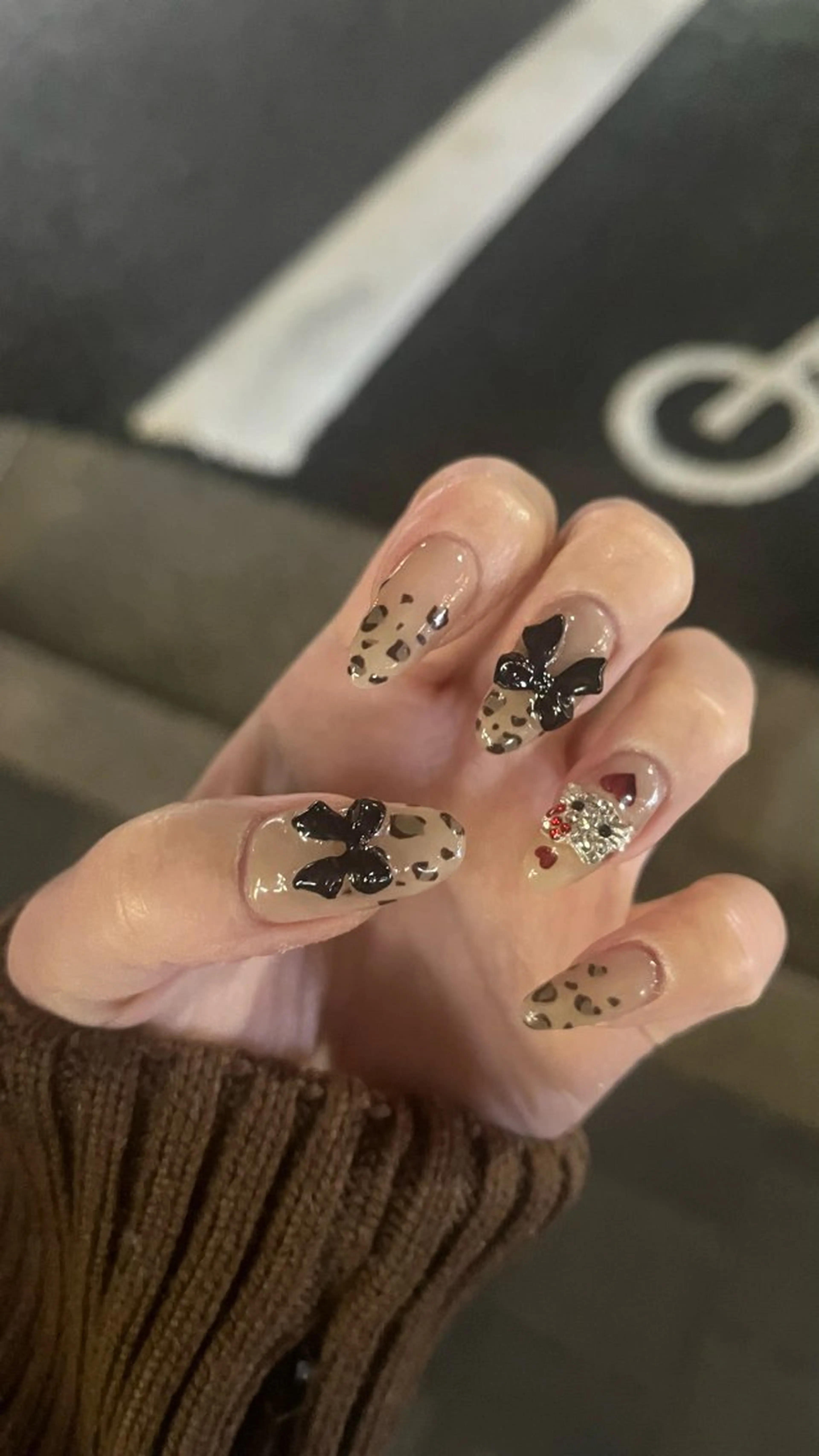 ネイル 🤎Two ERI🤎のネイルデザイン