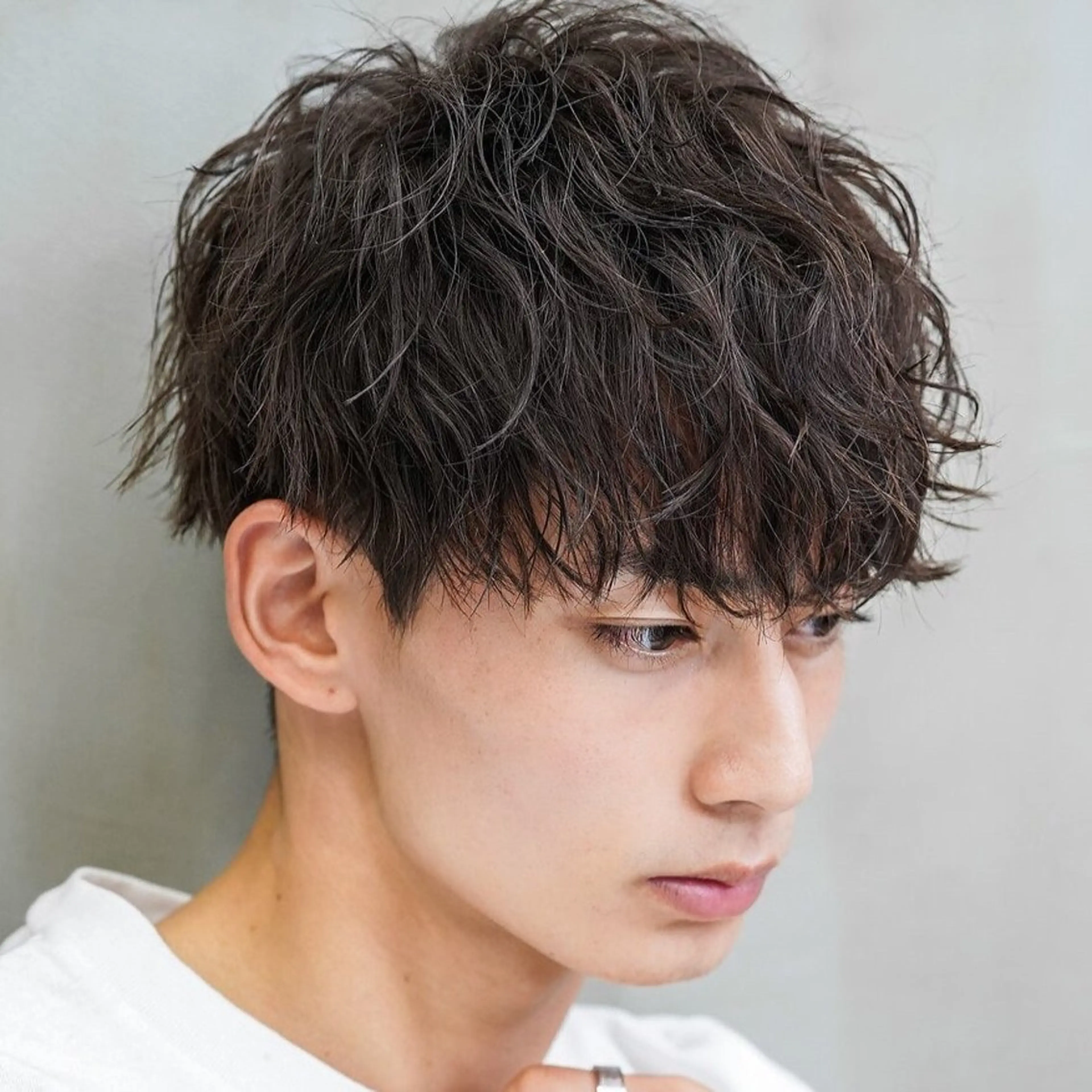 パーマ 竹谷 奈津実のヘアスタイル