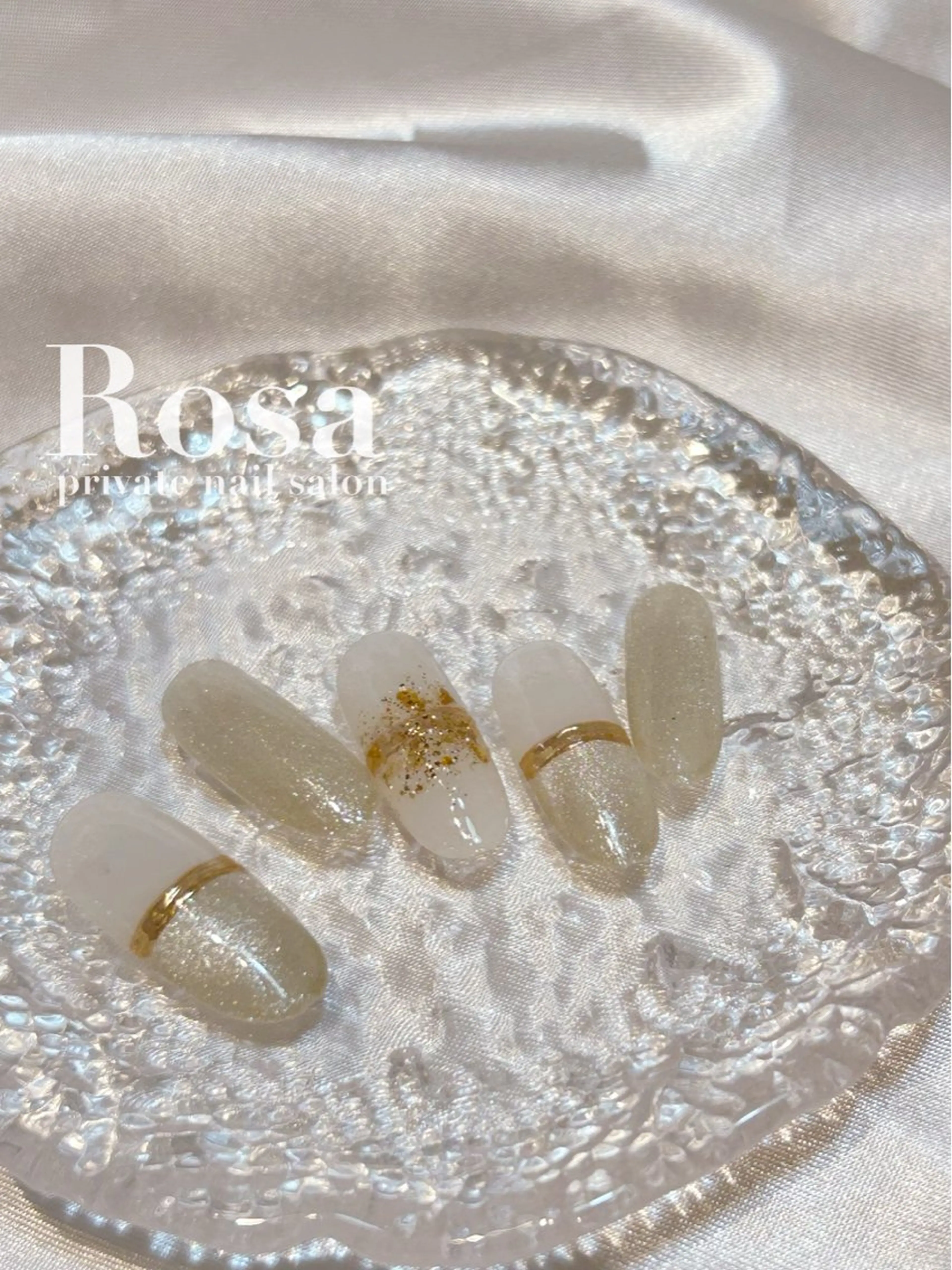 ネイル シンプルネイル nail salon Rosaのネイルデザイン