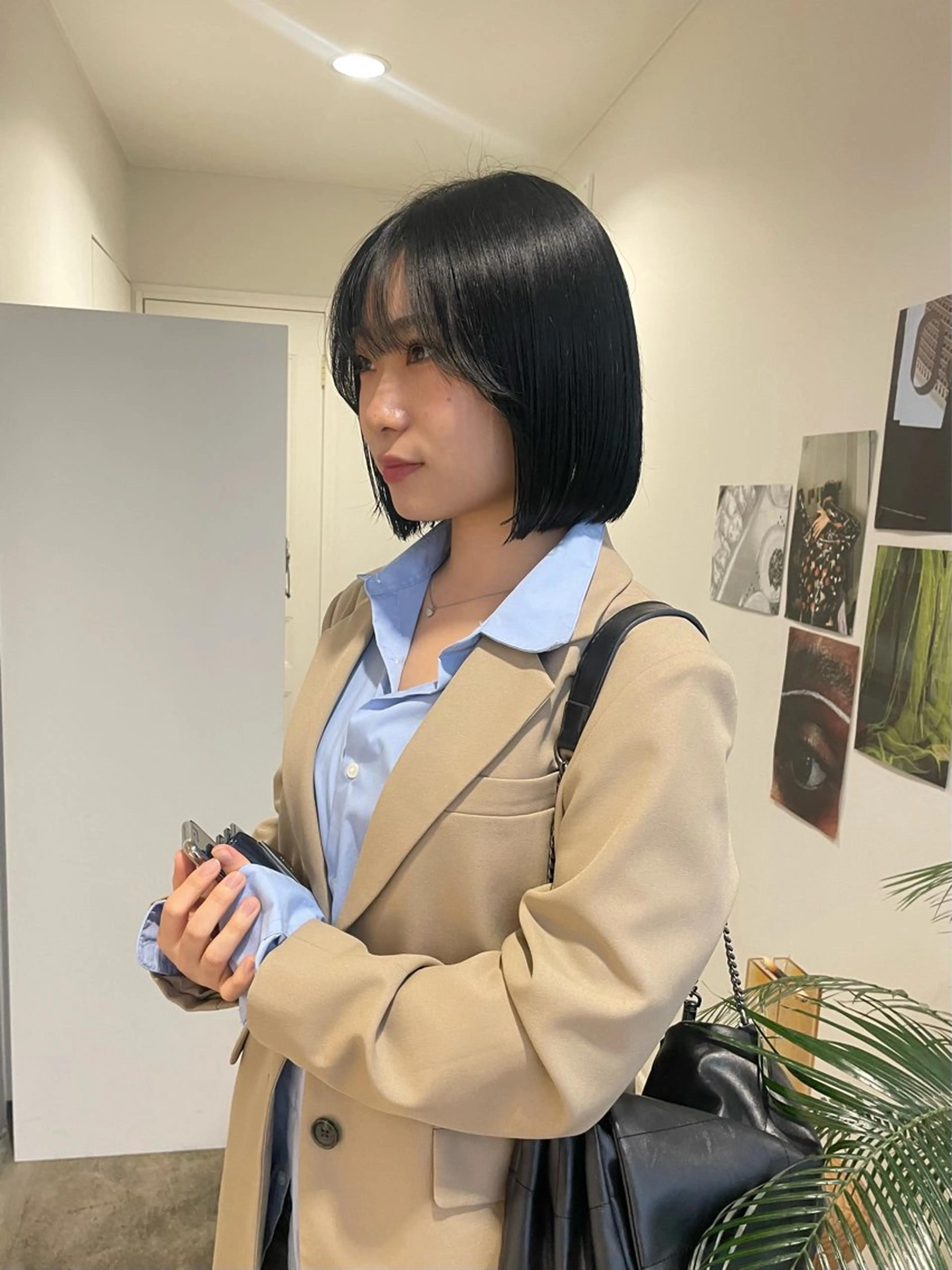 ショート カラー ボブ 梅田美容室/レイヤー カット/ナナミ🎞のヘアスタイル