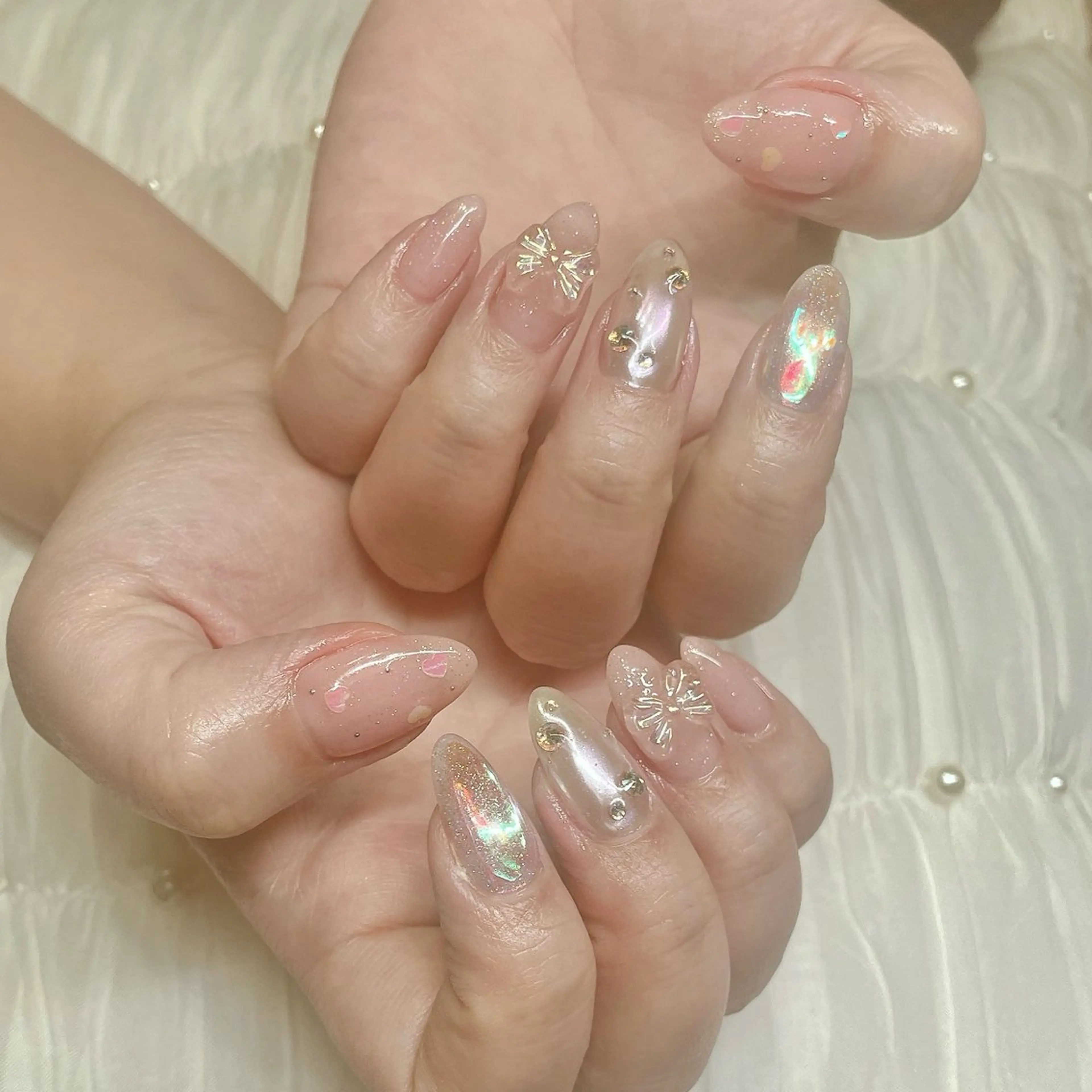 ネイル ハンドネイル A85G ayakoのネイルデザイン