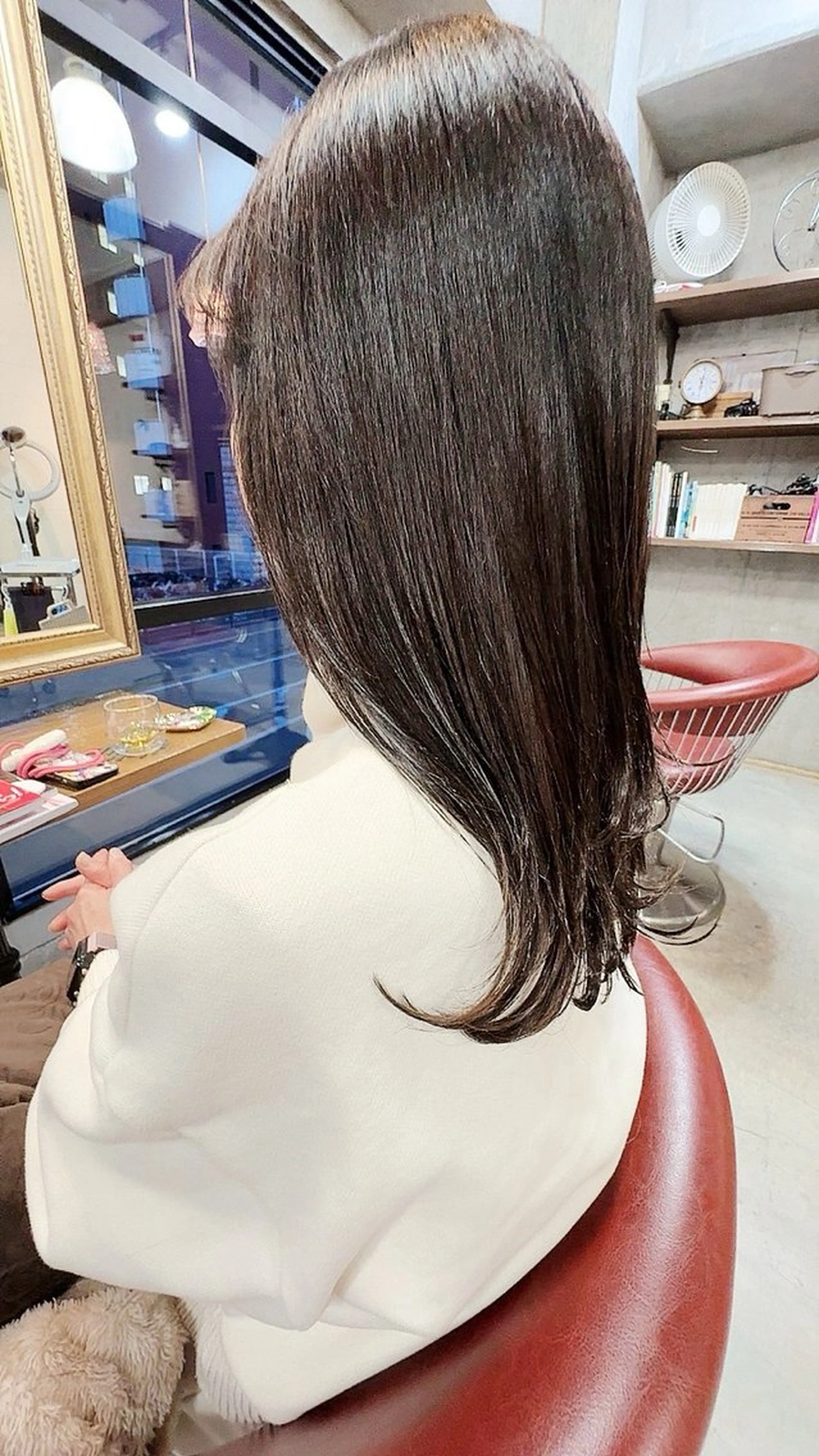 ロング カラー パーマ オーナースタイリスト 佐藤のヘアスタイル