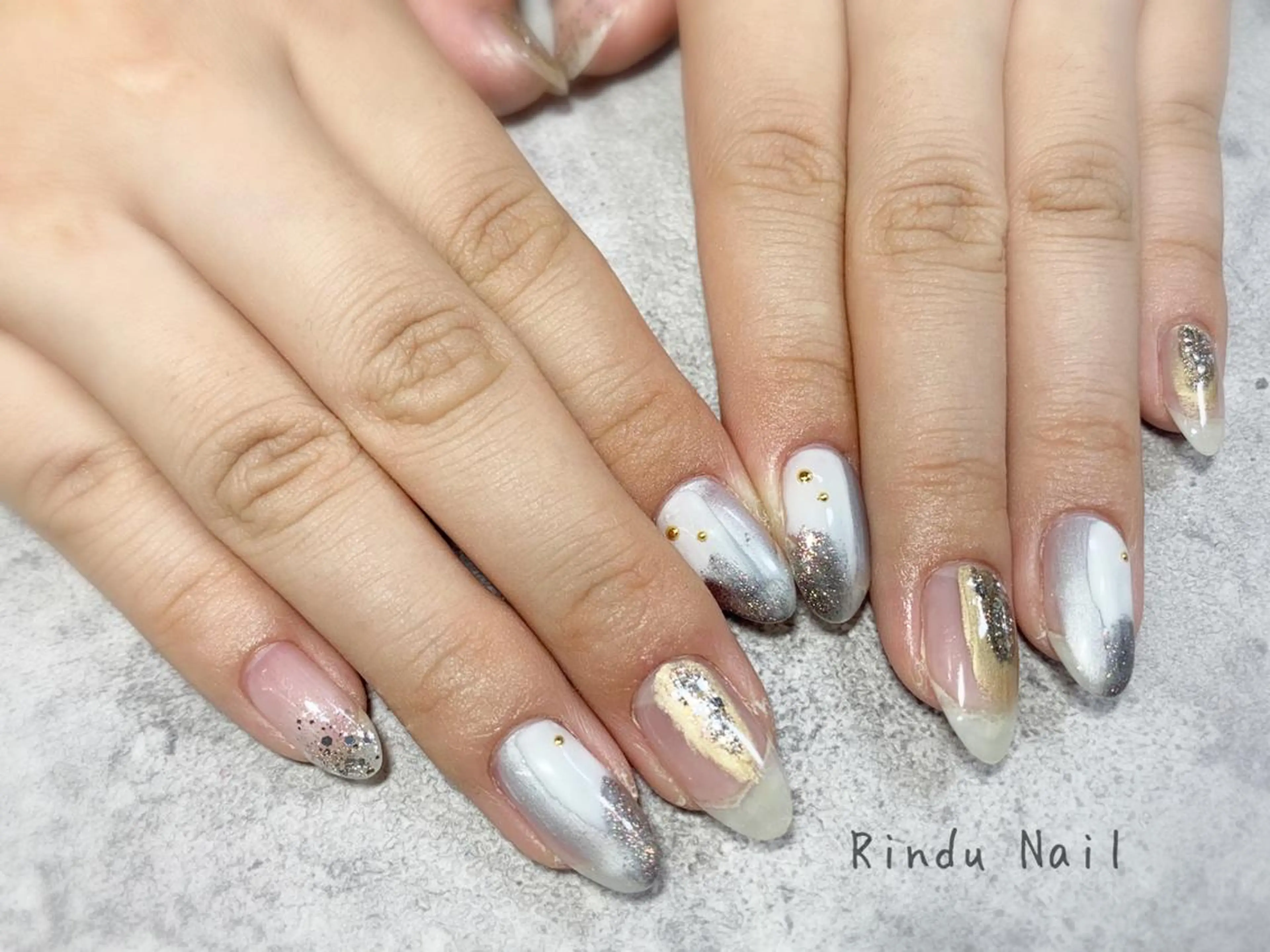 ネイル Rindu Nail 名駅miniのネイルデザイン