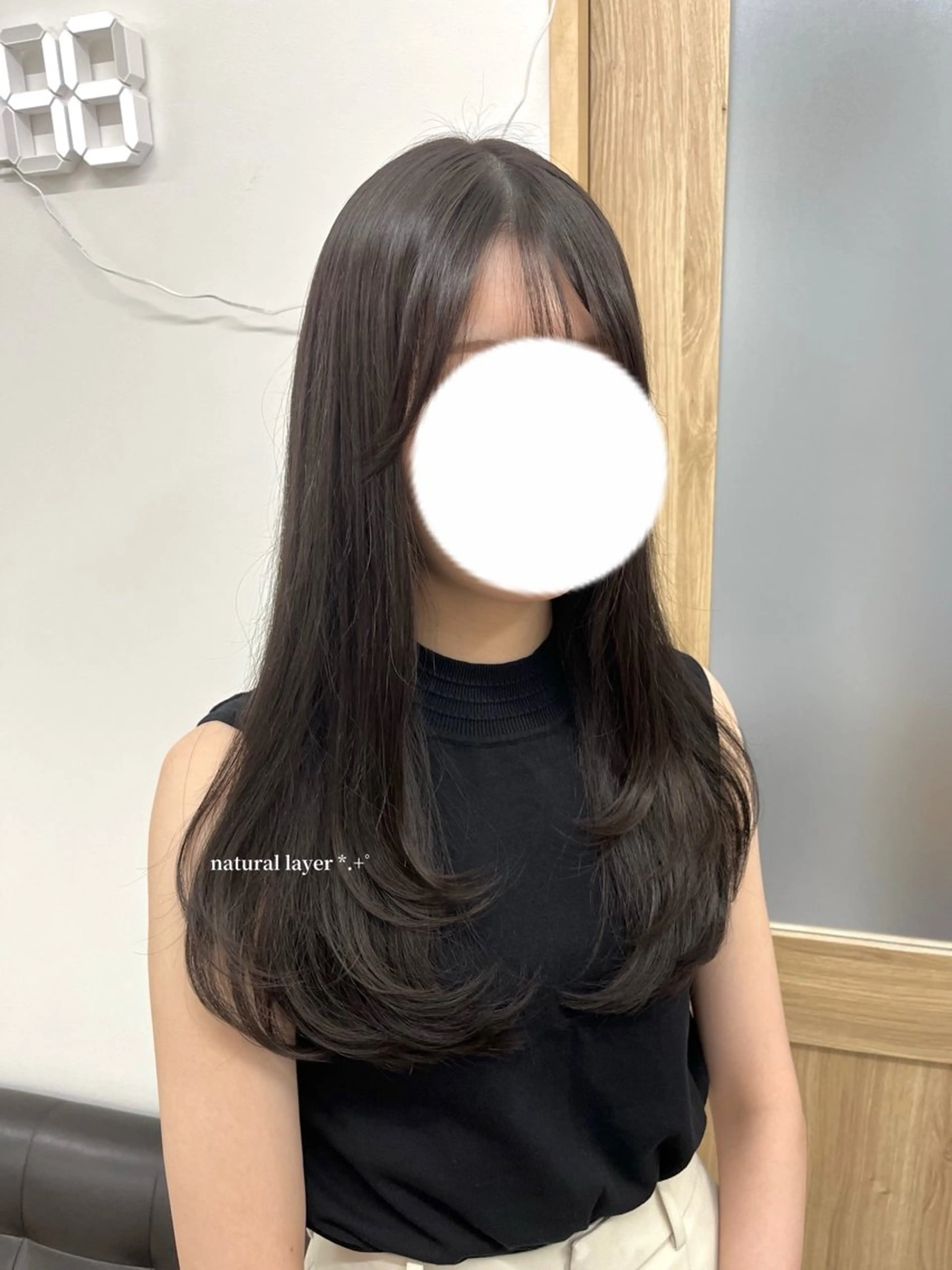 ロング カラー 柔らかオリーブ🌿 HIMARI🌻のヘアスタイル