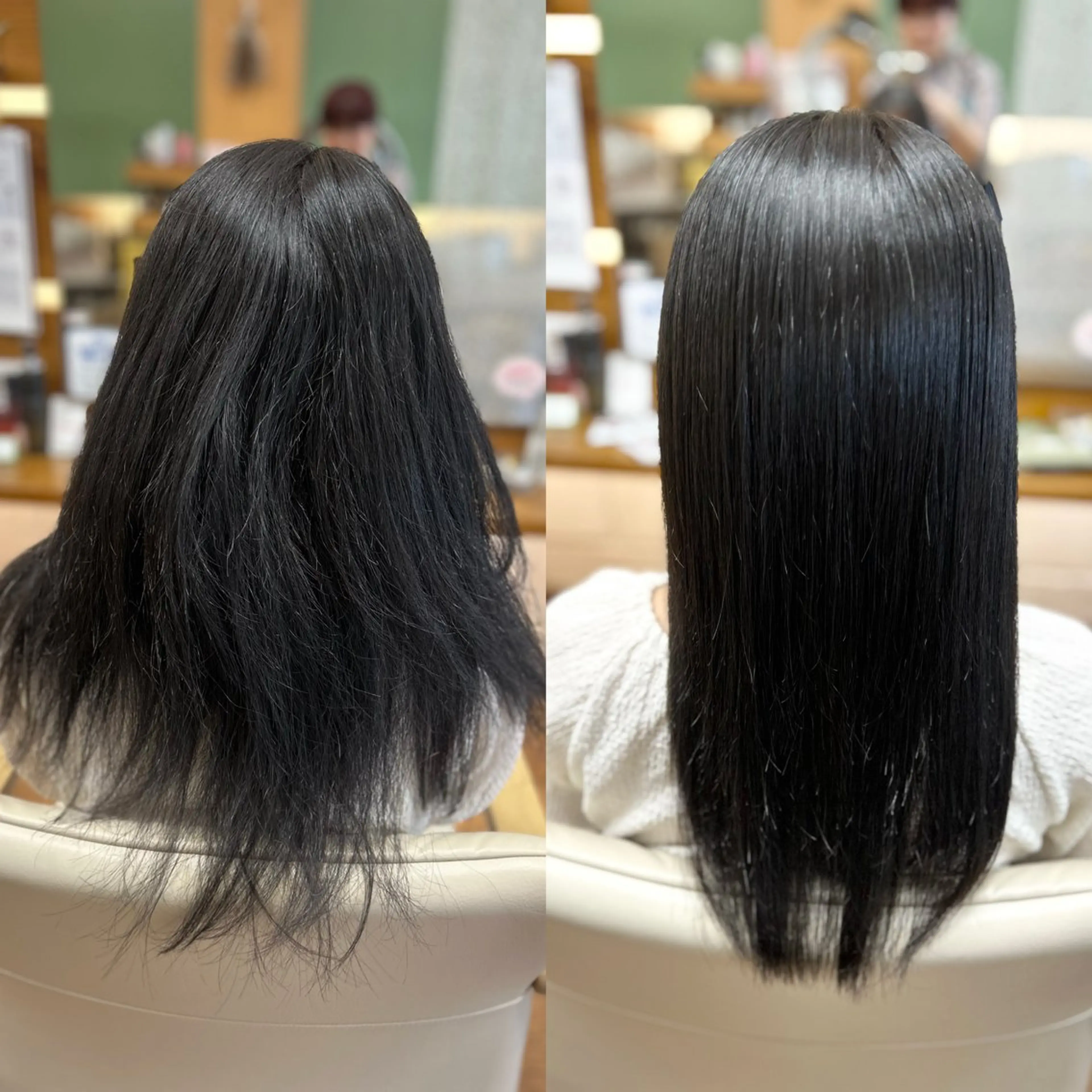ロング 神谷 千明のヘアスタイル
