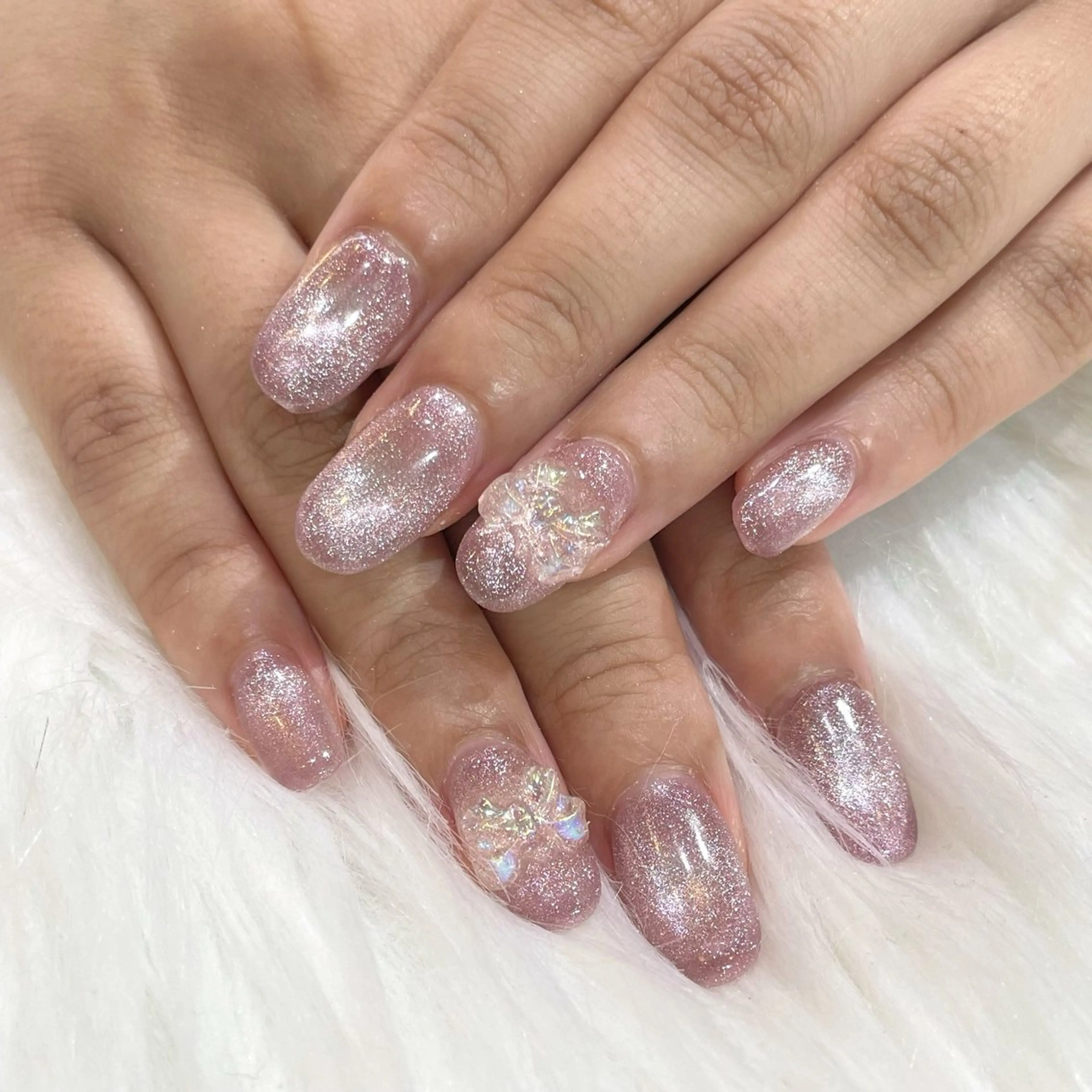 ネイル ジェルネイル マグネットネイル ネイルチップ jujur HARUKA🌸のネイルデザイン