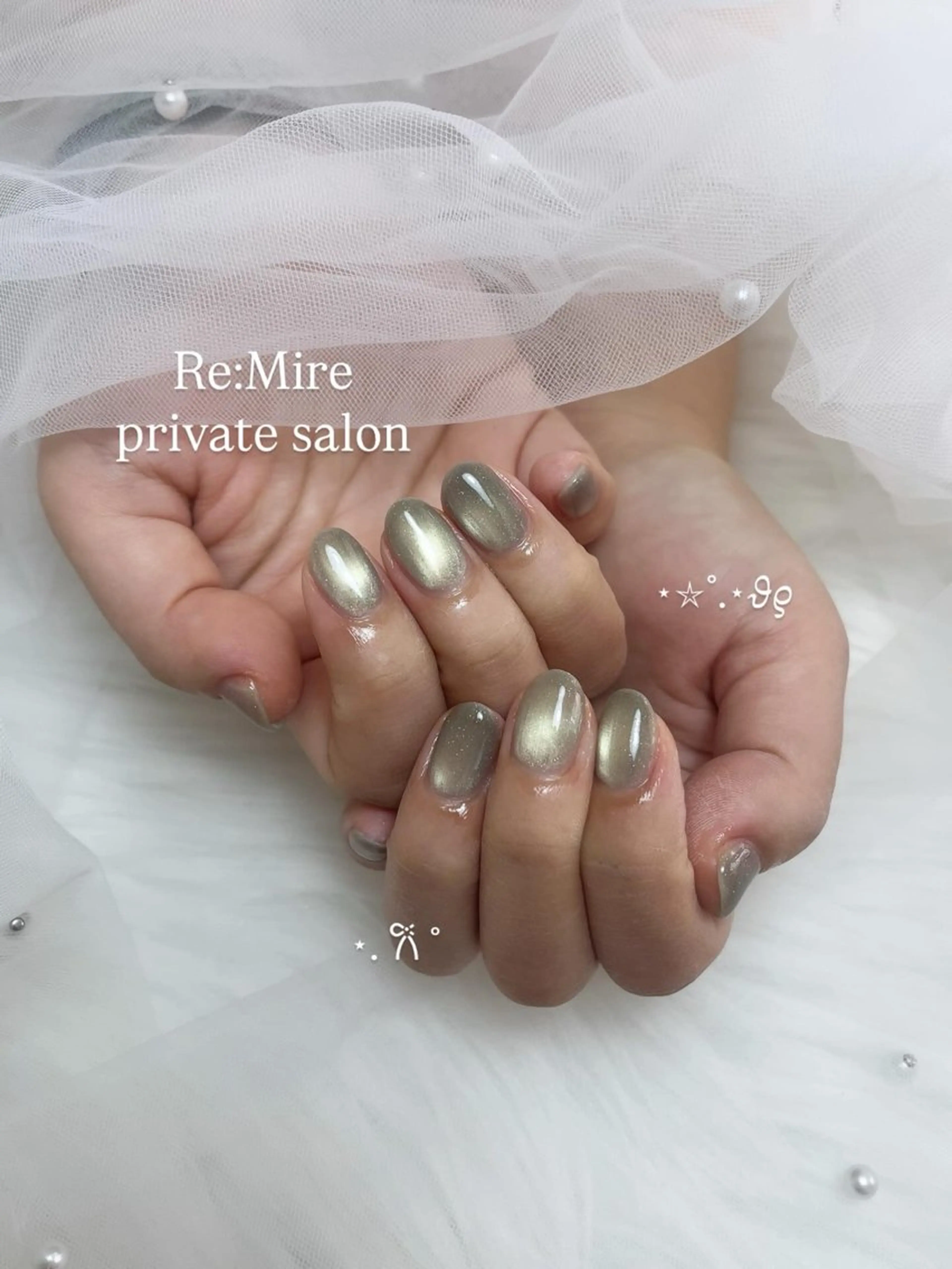 初回オフ無料⭐︎マグネットorフラッシュワンカラーの写真