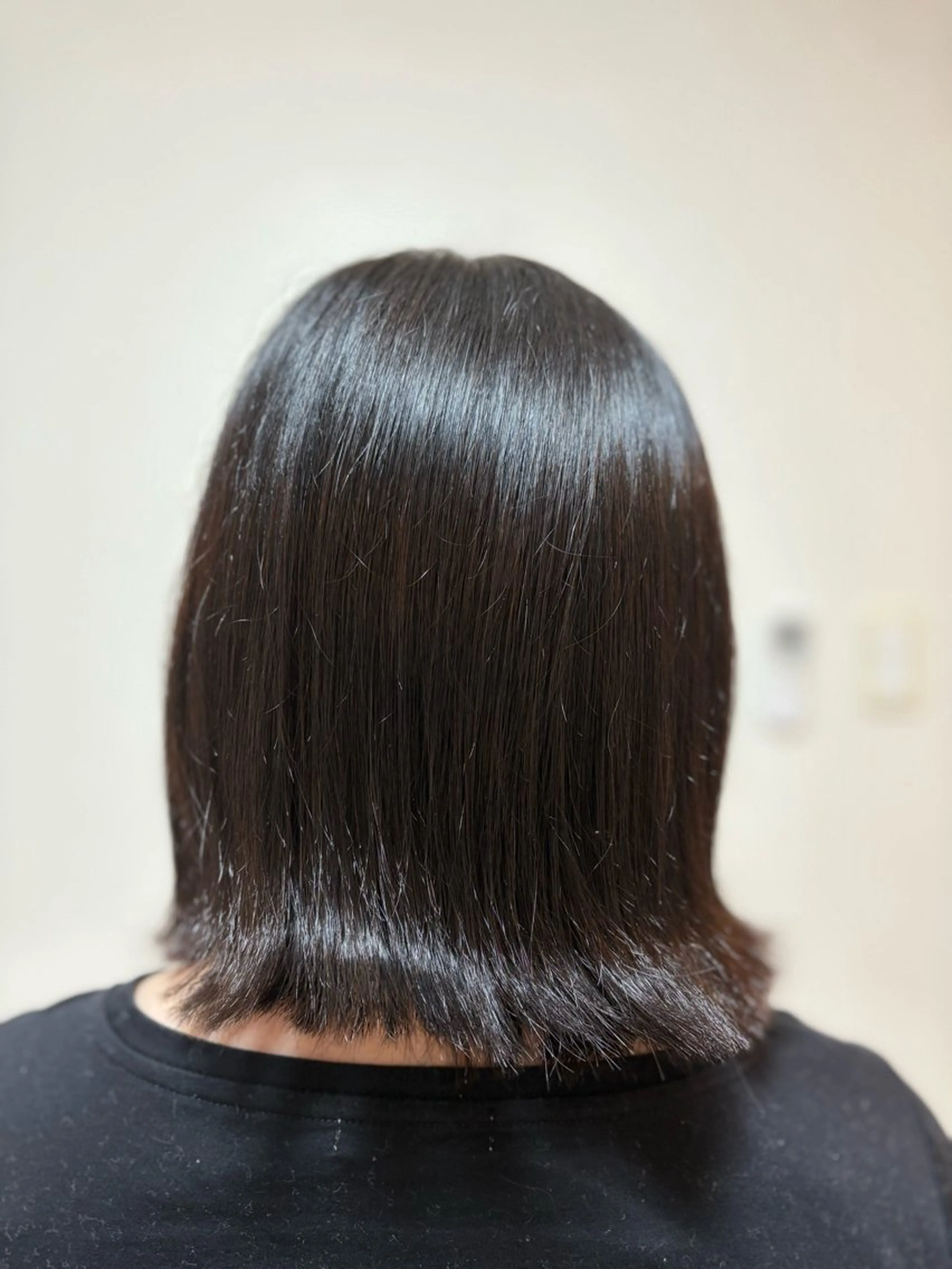 ミディアム 髪質改善 GLanz 朱蒙のヘアスタイル