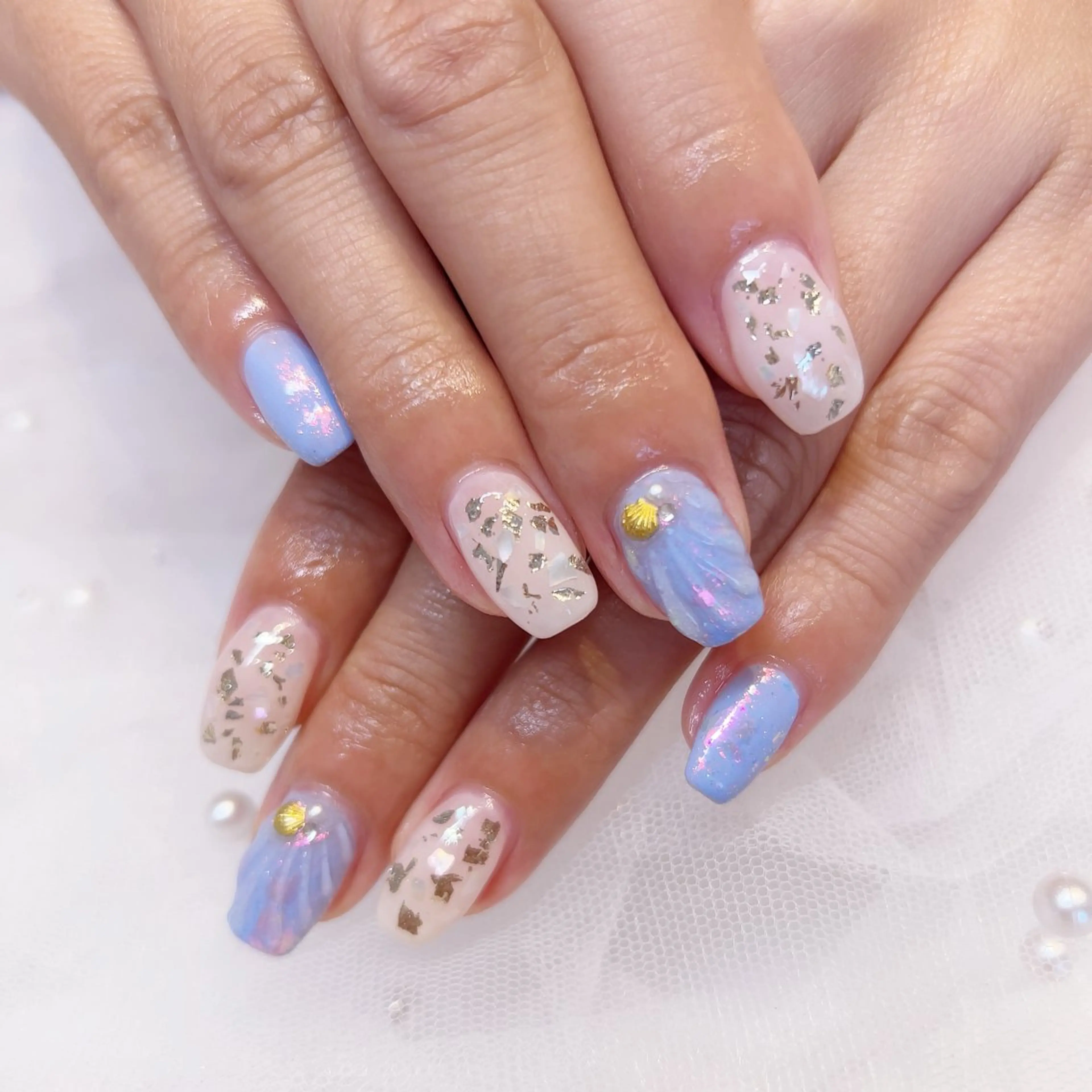 ネイル ハンドネイル nail salon pearのネイルデザイン