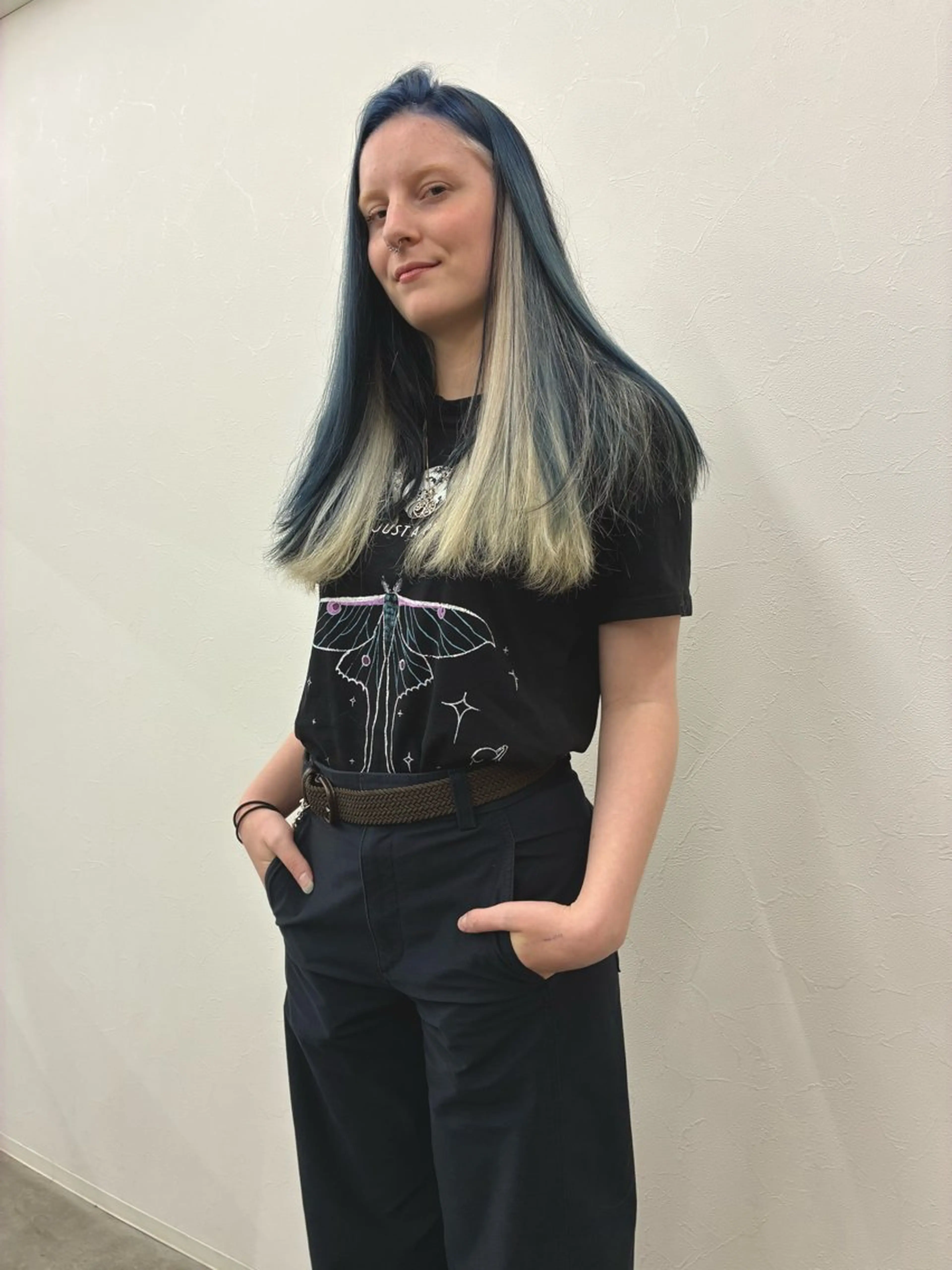 ロング カット ヘアカラー トリートメント KEPKA ヤマグチ 天神 今泉のヘアスタイル