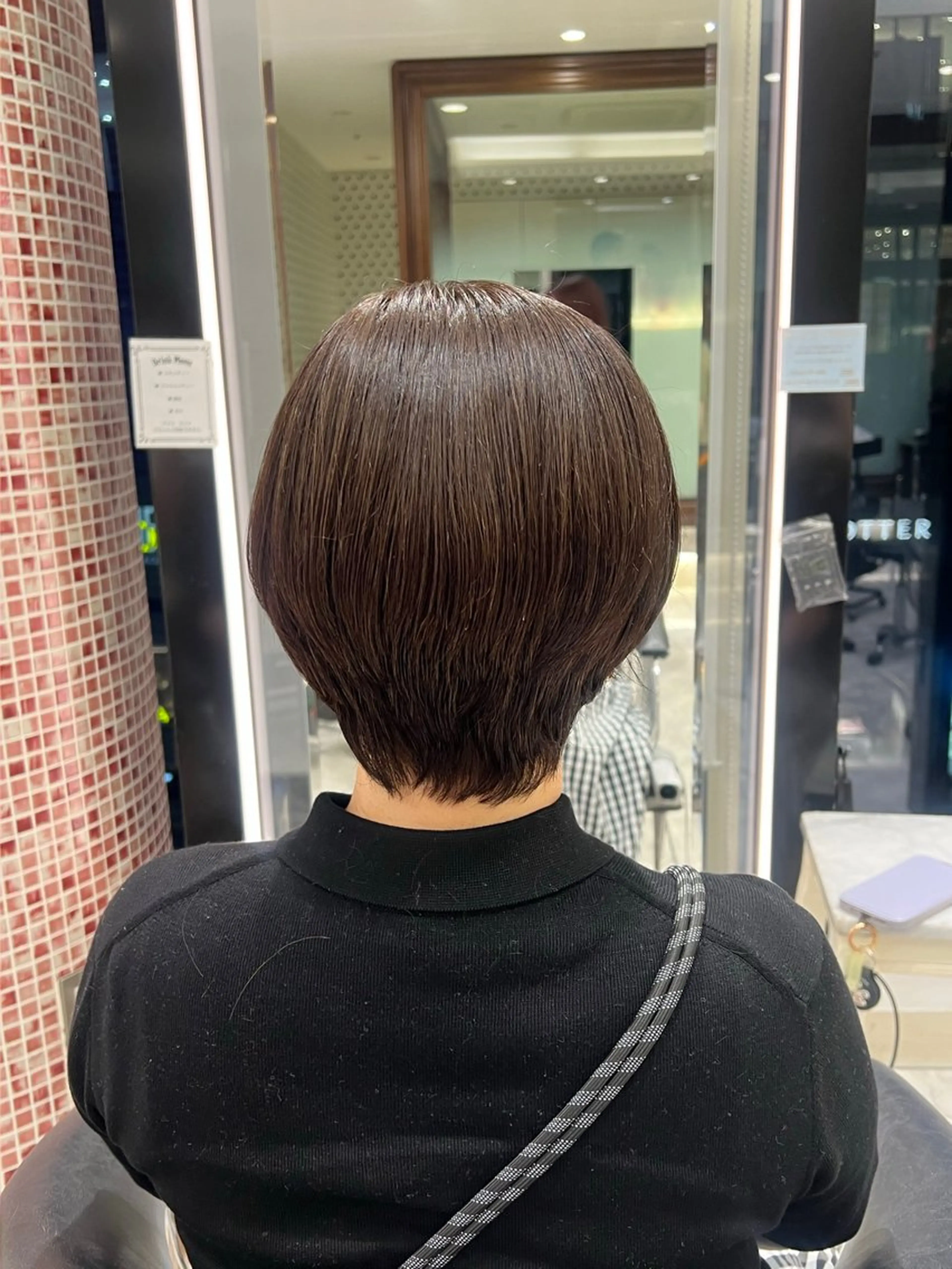 ショート 顔周り/透明感/銀座 🩵rinoのヘアスタイル