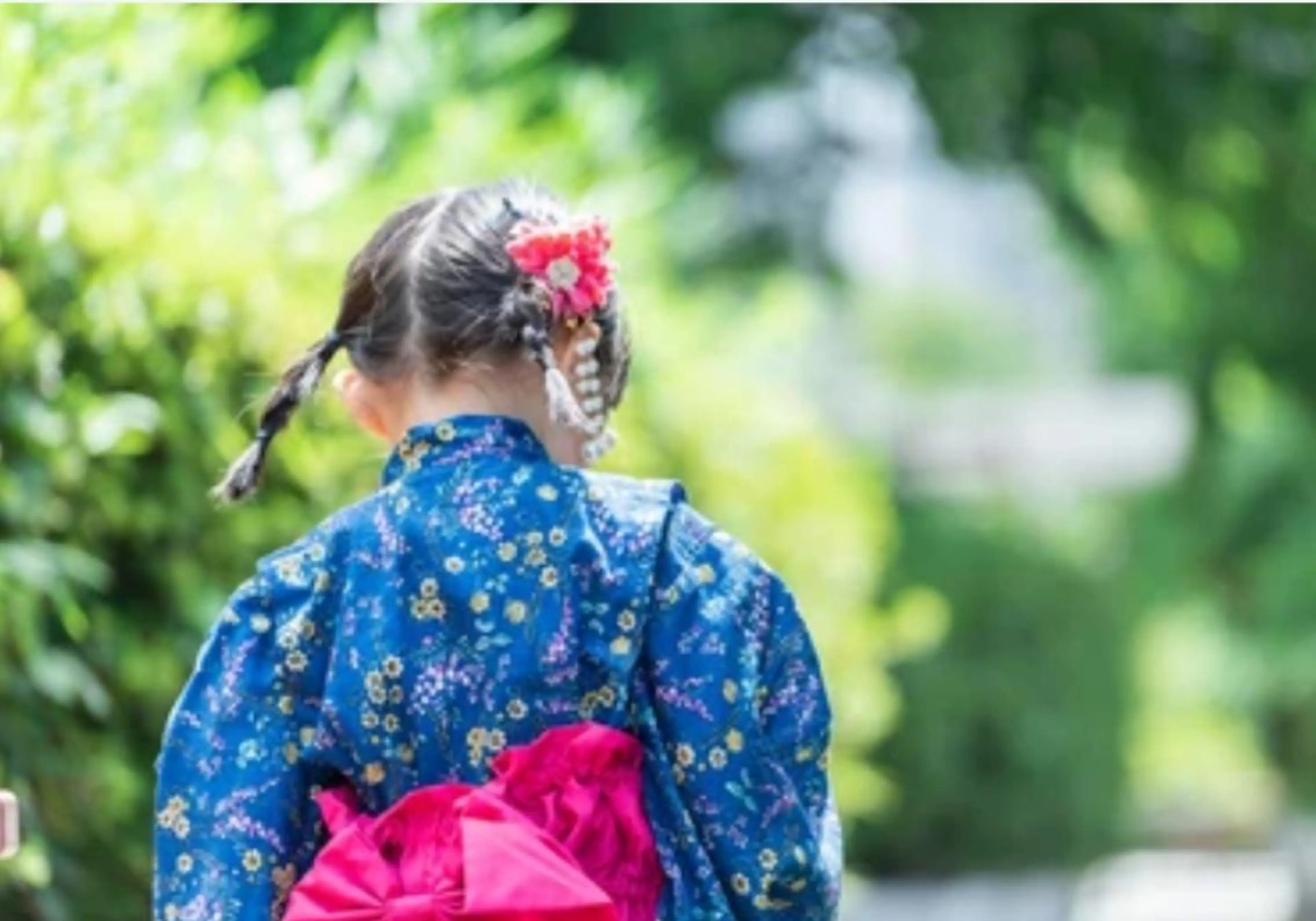 大人、子供、おしゃれ着物、浴衣着付け👘✨　簡単ヘアアレンジ付き✨の写真