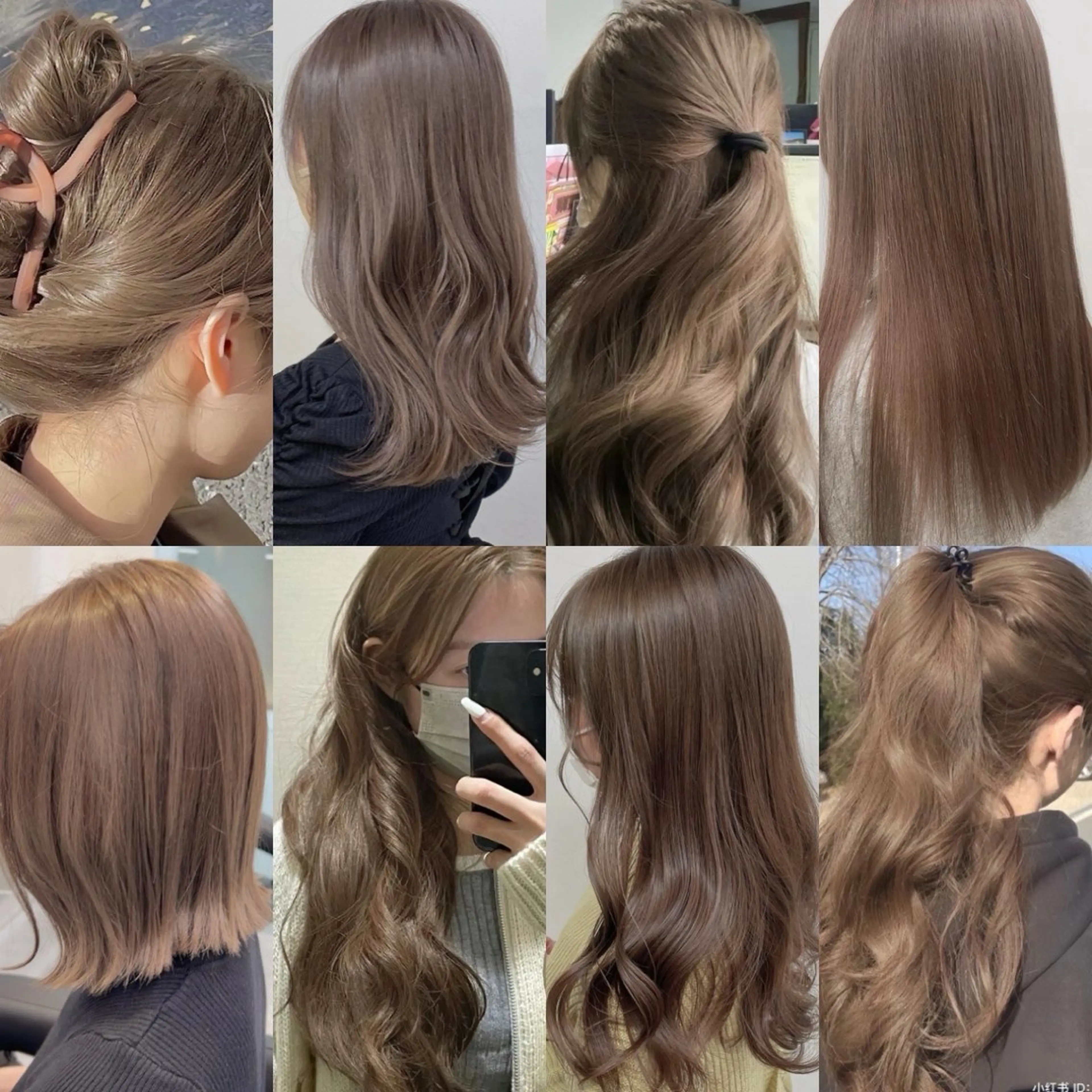 ミディアム カラー ヘアカラー トリートメント ヘッドスパ ヘアセット 🥞ベージュ系カラー 【すずきりほ】🥞のヘアスタイル