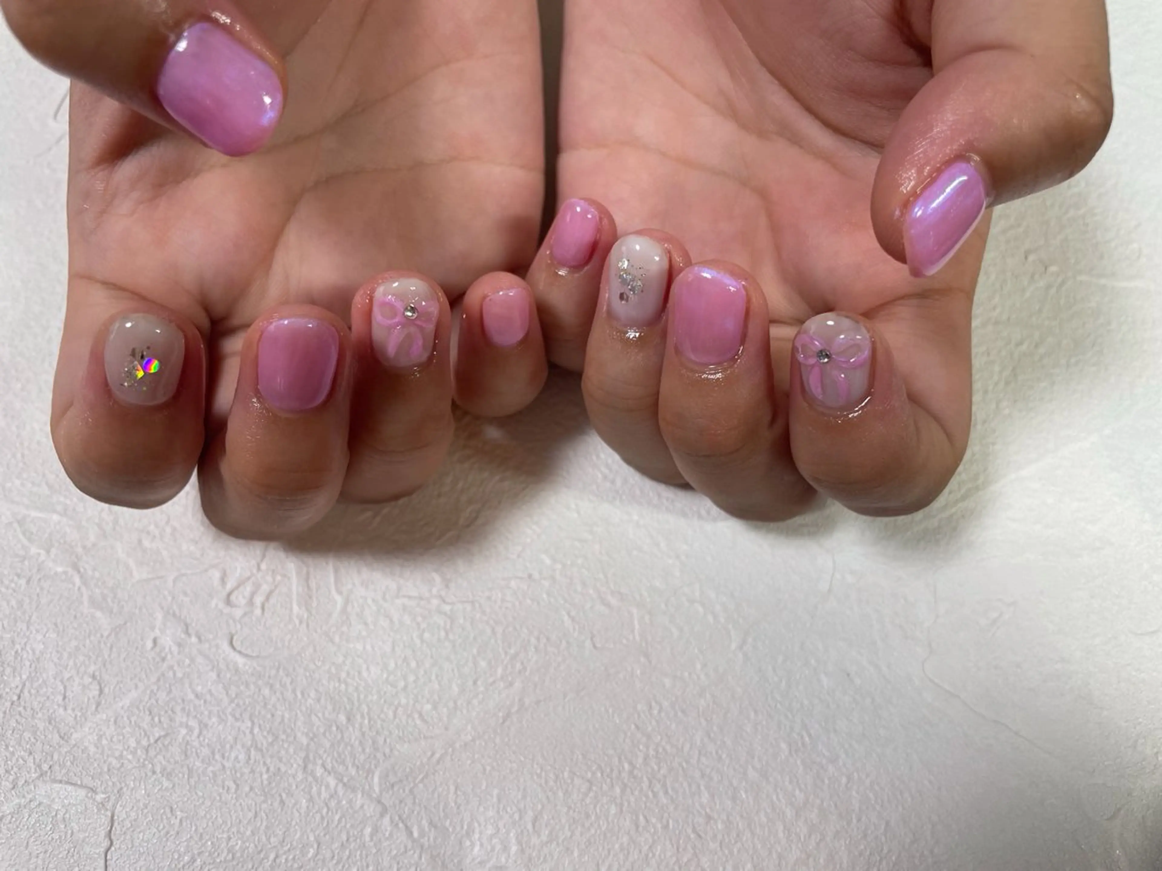 ネイル ジェルネイル 韓国ネイル メンズネイル パラジェル 春ネイル ハンドネイル kiki nail &brow二子玉川の眉毛・アイブロウイメージ