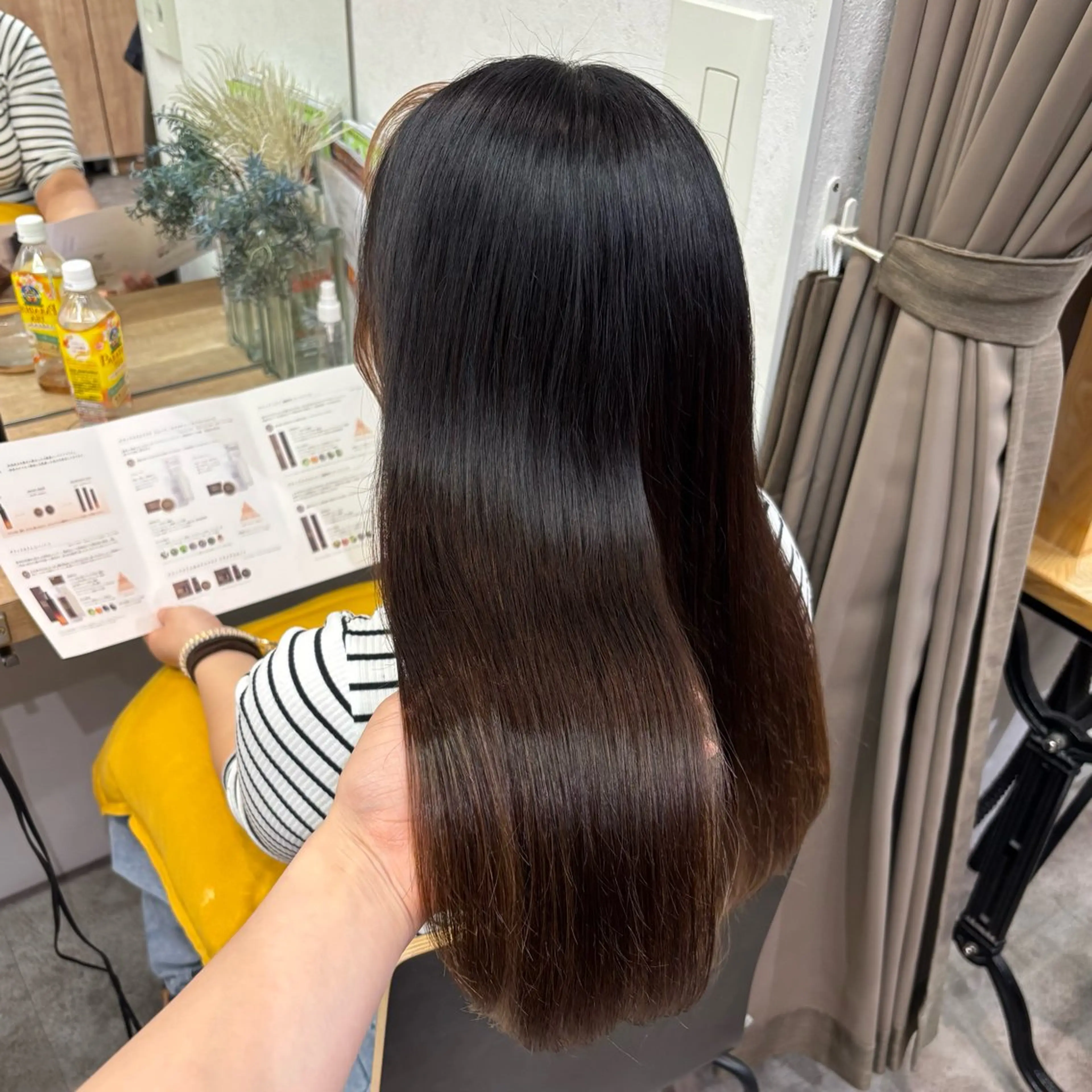 艶感カラー/オリーブ アレンジ：♡のヘアスタイル