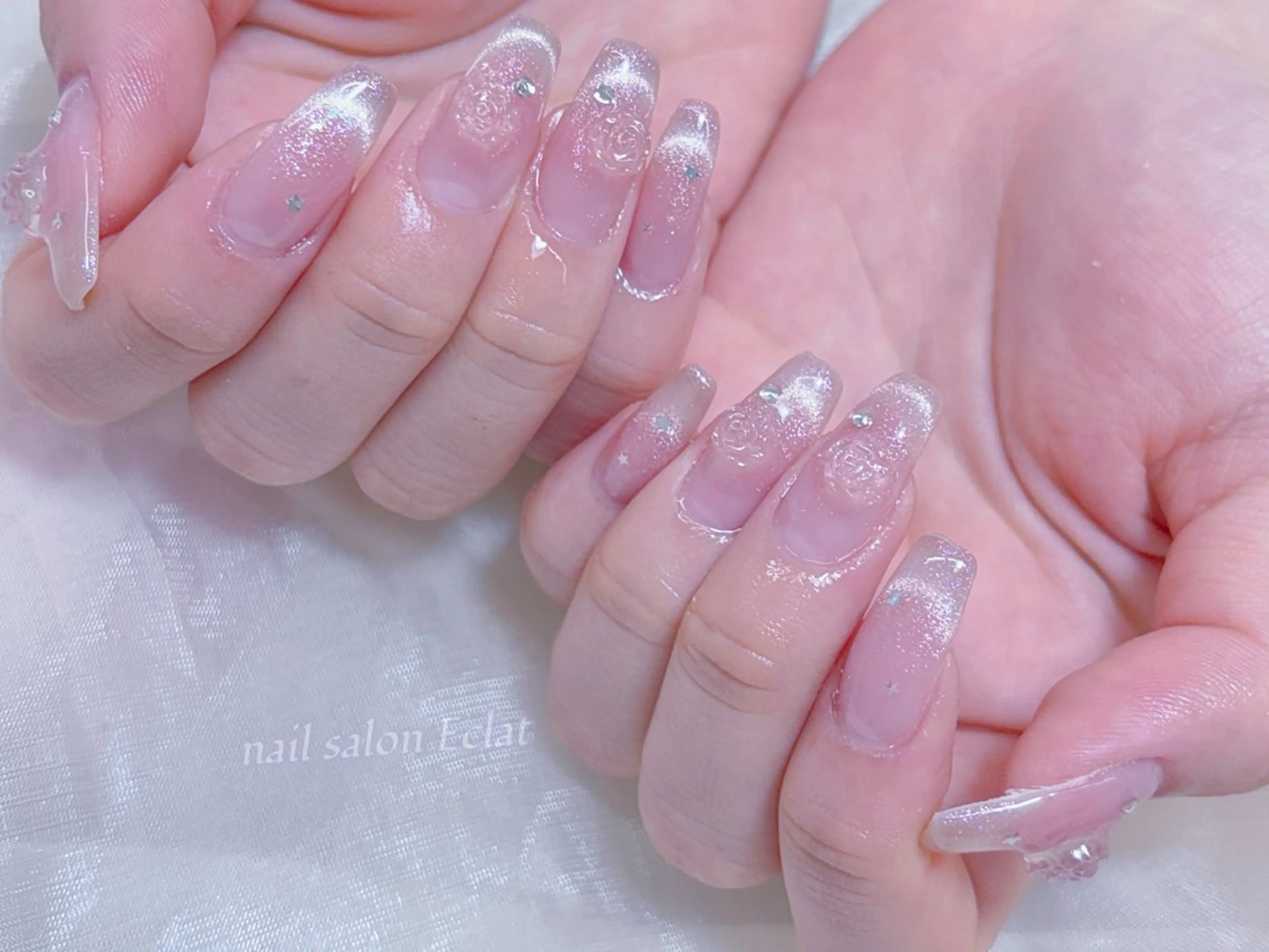 ネイル ハンドネイル ハンドケア ネイルサロンエクラ 🫧Shizukaのネイルデザイン