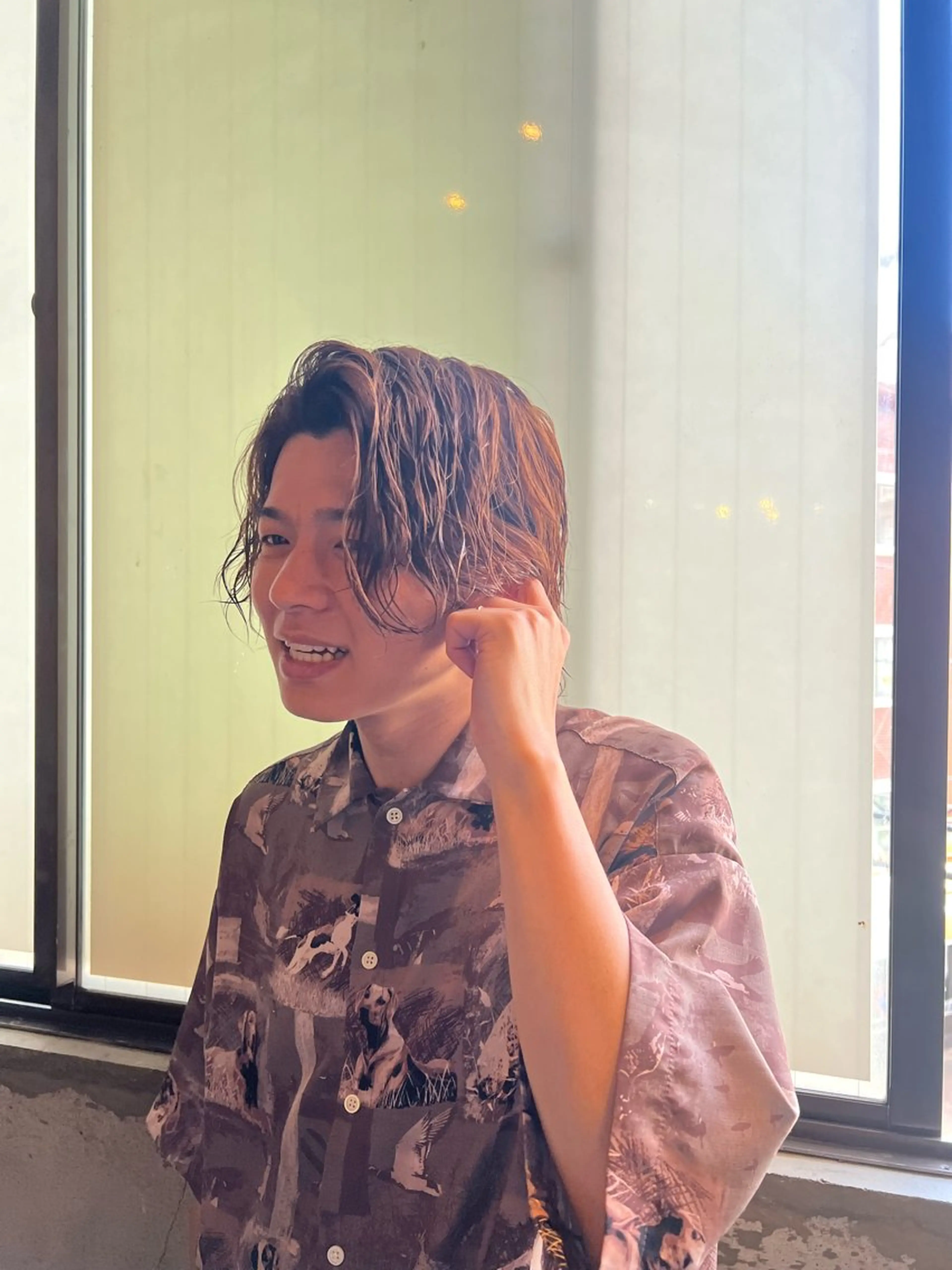 メンズ 永山 萌文のヘアスタイル