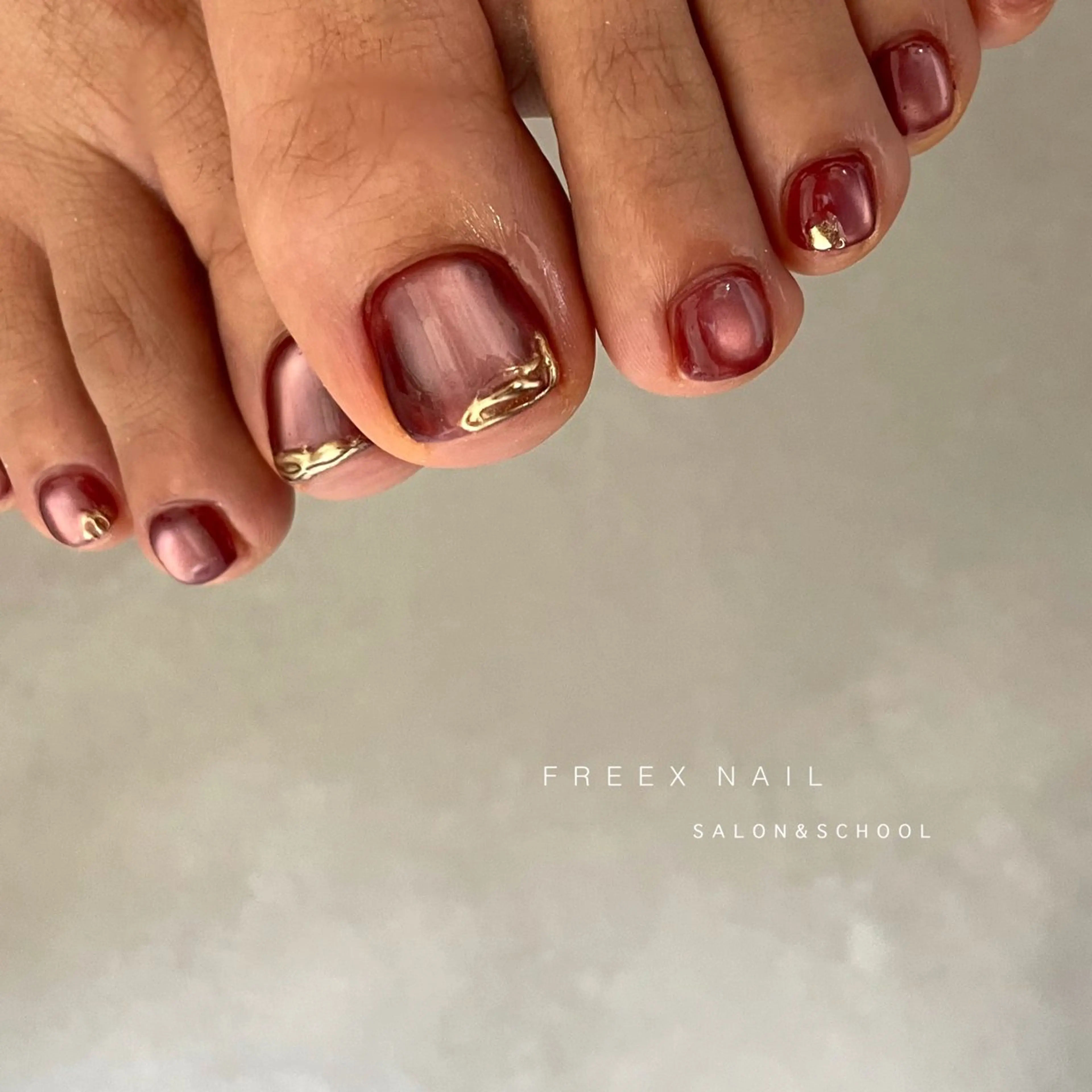 ネイル マグネットネイル freex nail /ニュアンス/個性派のネイルデザイン