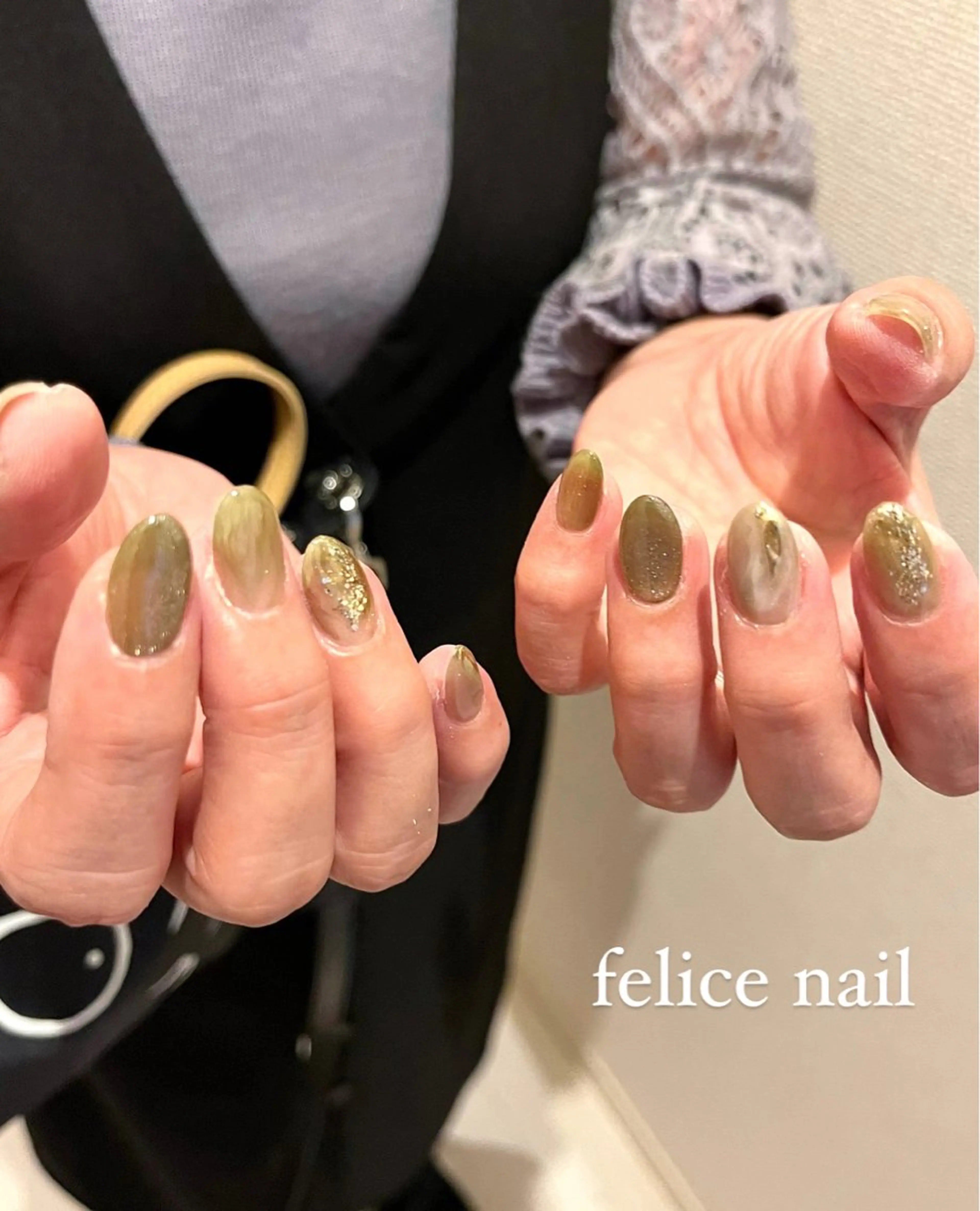 ネイル ニュアンスネイル felice nailのネイルデザイン