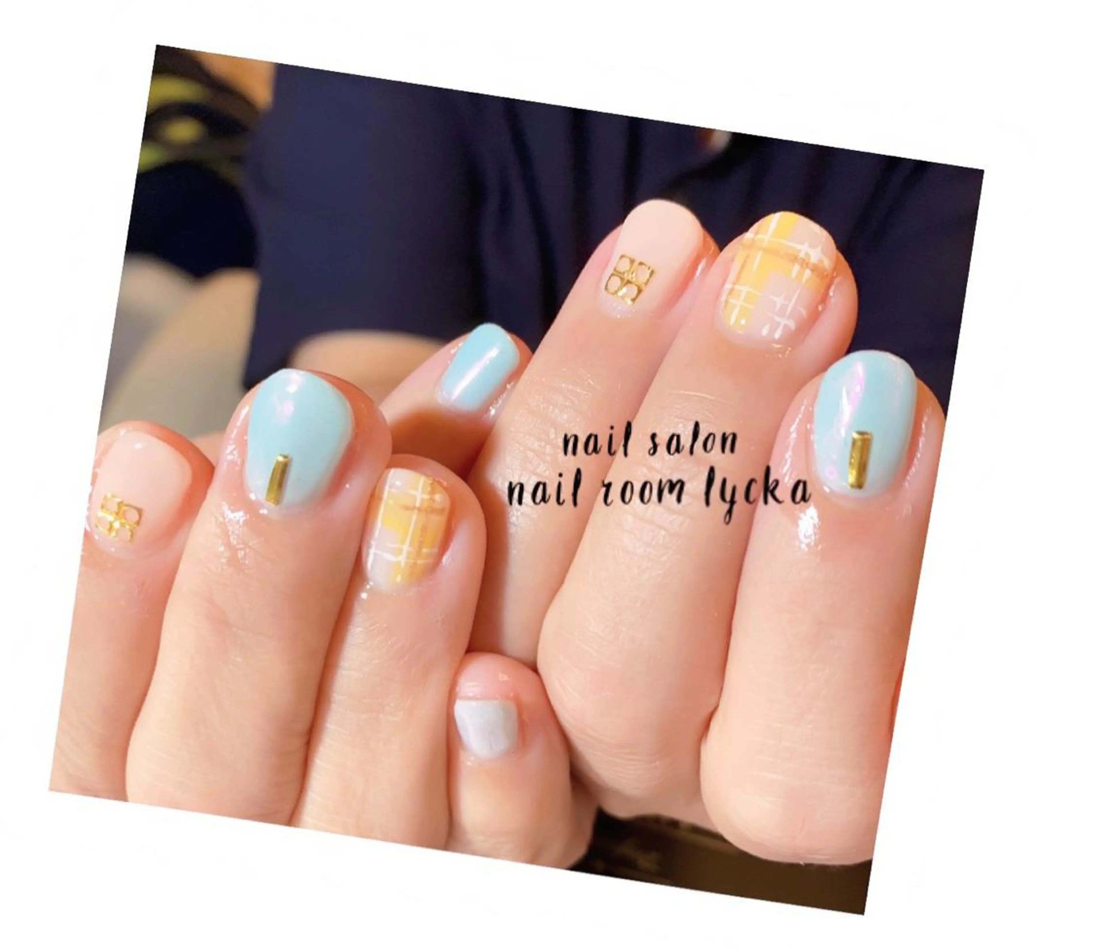 ネイル ﾈｲﾙﾙｰﾑﾘｯｶ 𝐦𝐚𝐲𝐮のネイルデザイン