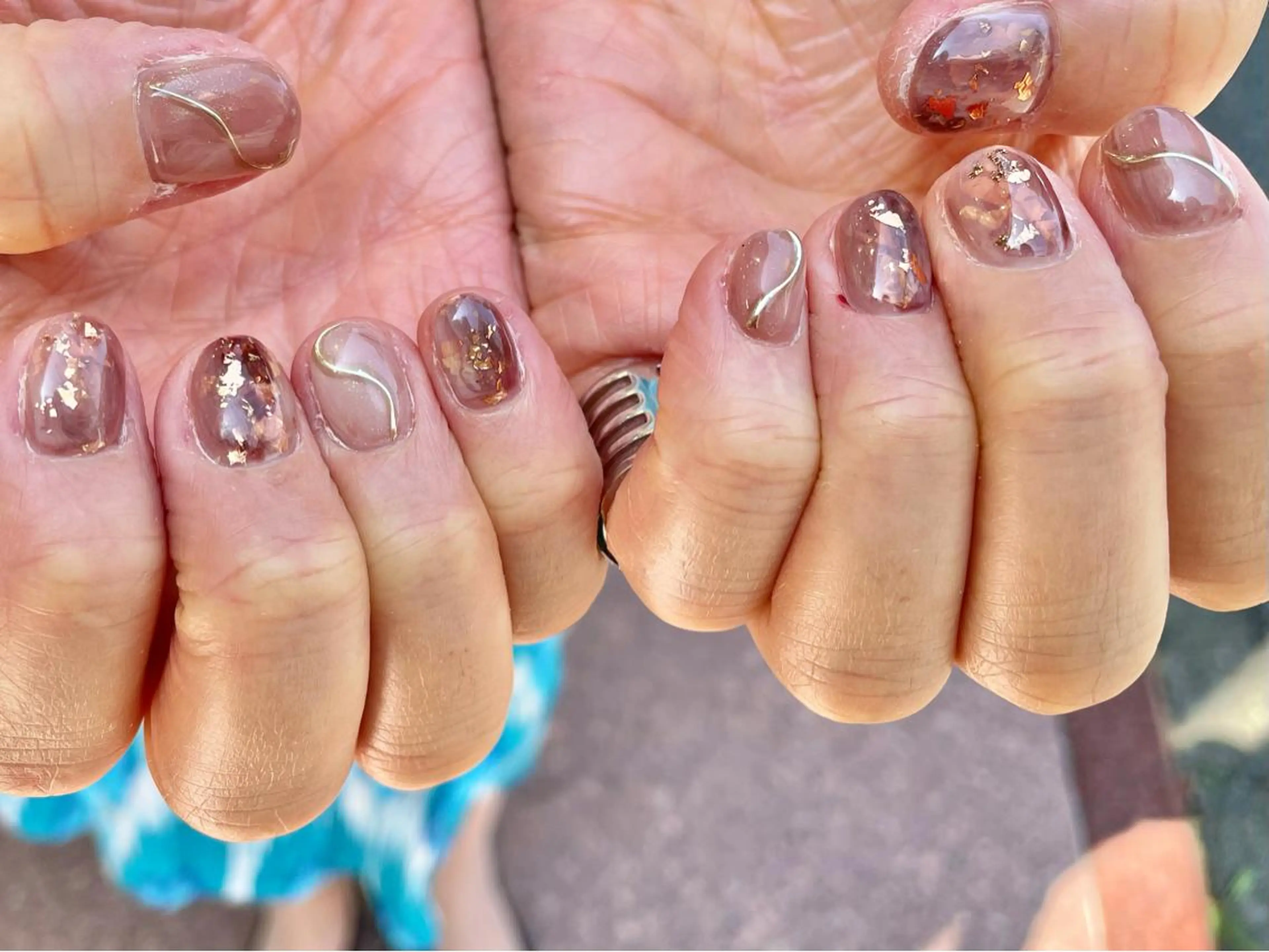 ネイル ハンドネイル Ash関内ネイリスト 荒木のネイルデザイン