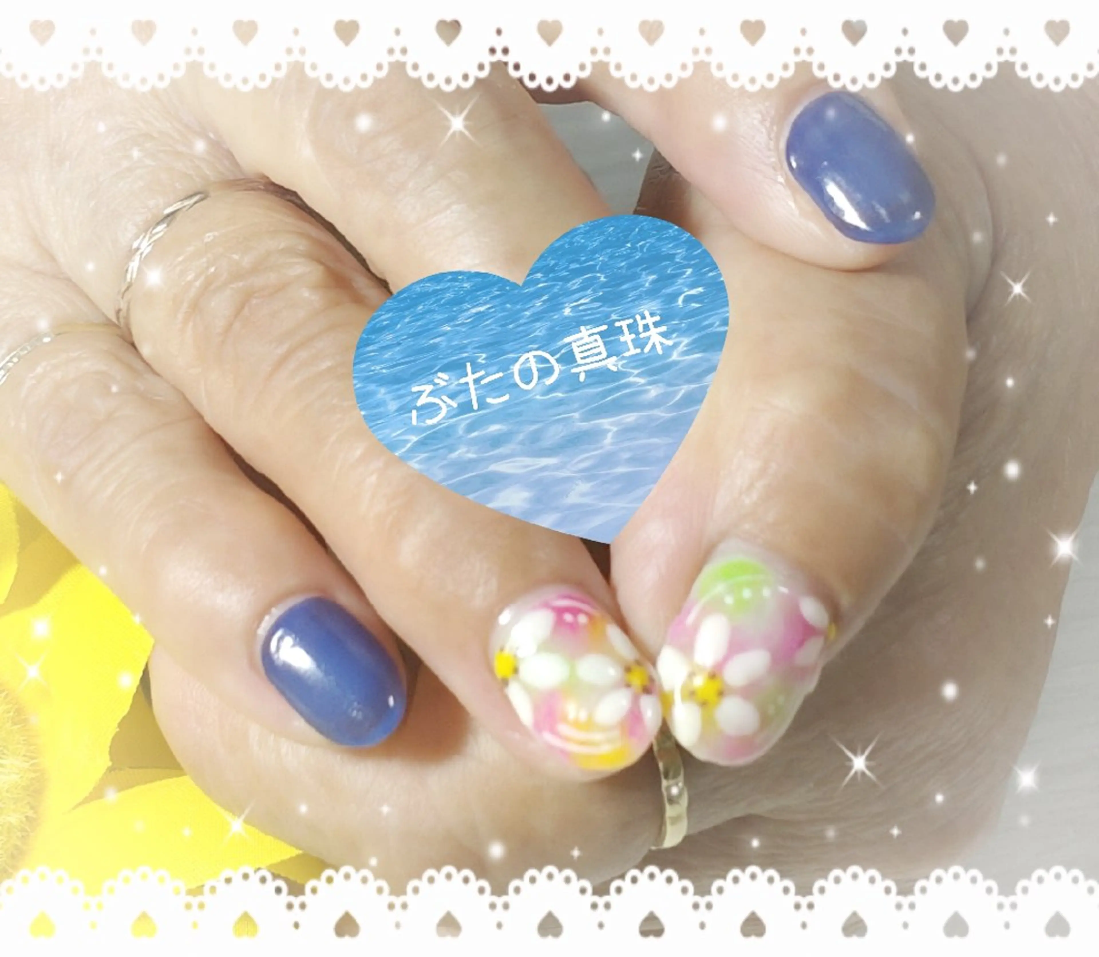 ネイル ハンドネイル 林 珠里のネイルデザイン