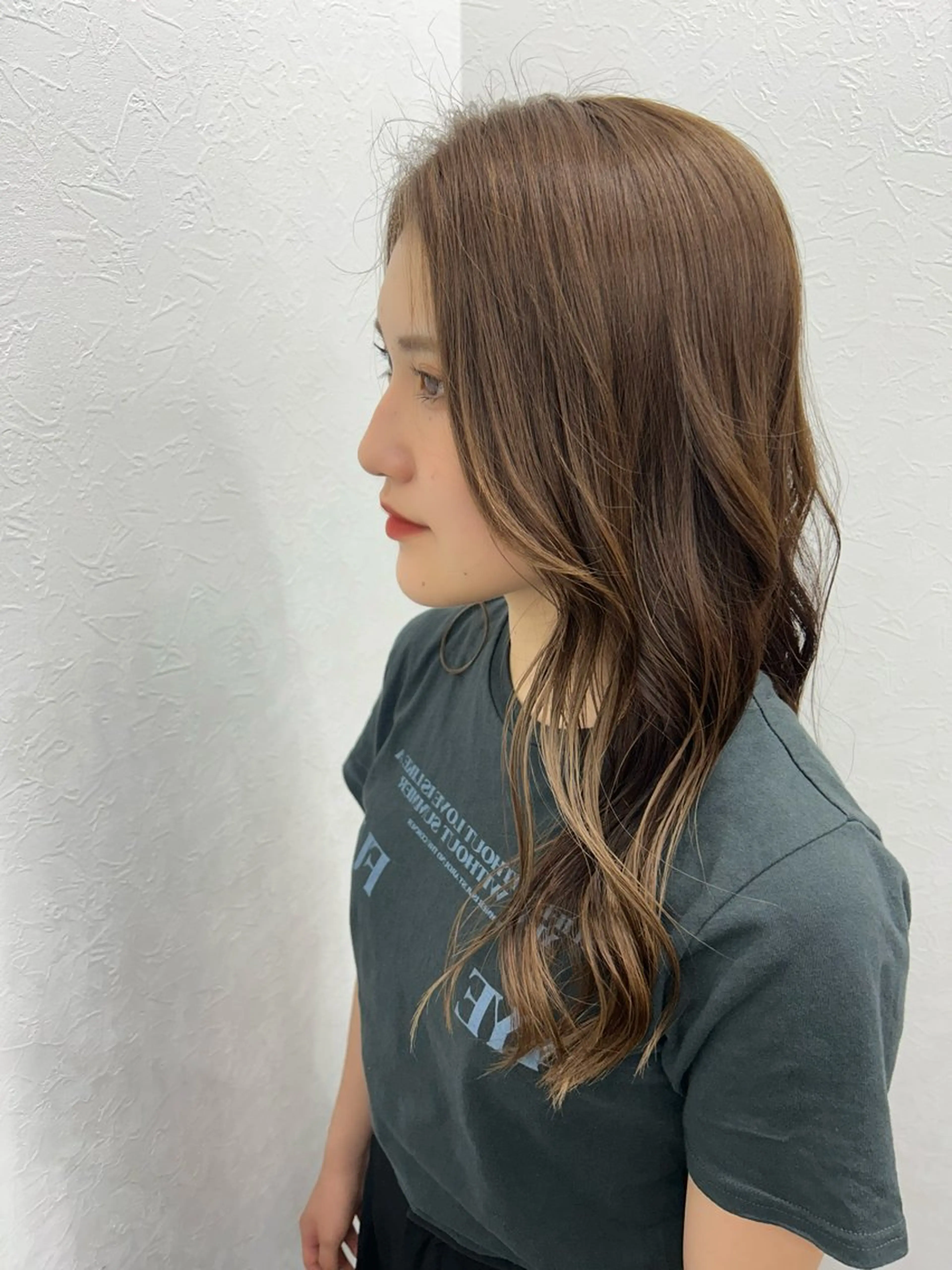 セミロング カラー ヘアアレンジ 鈴木 アメリのヘアスタイル