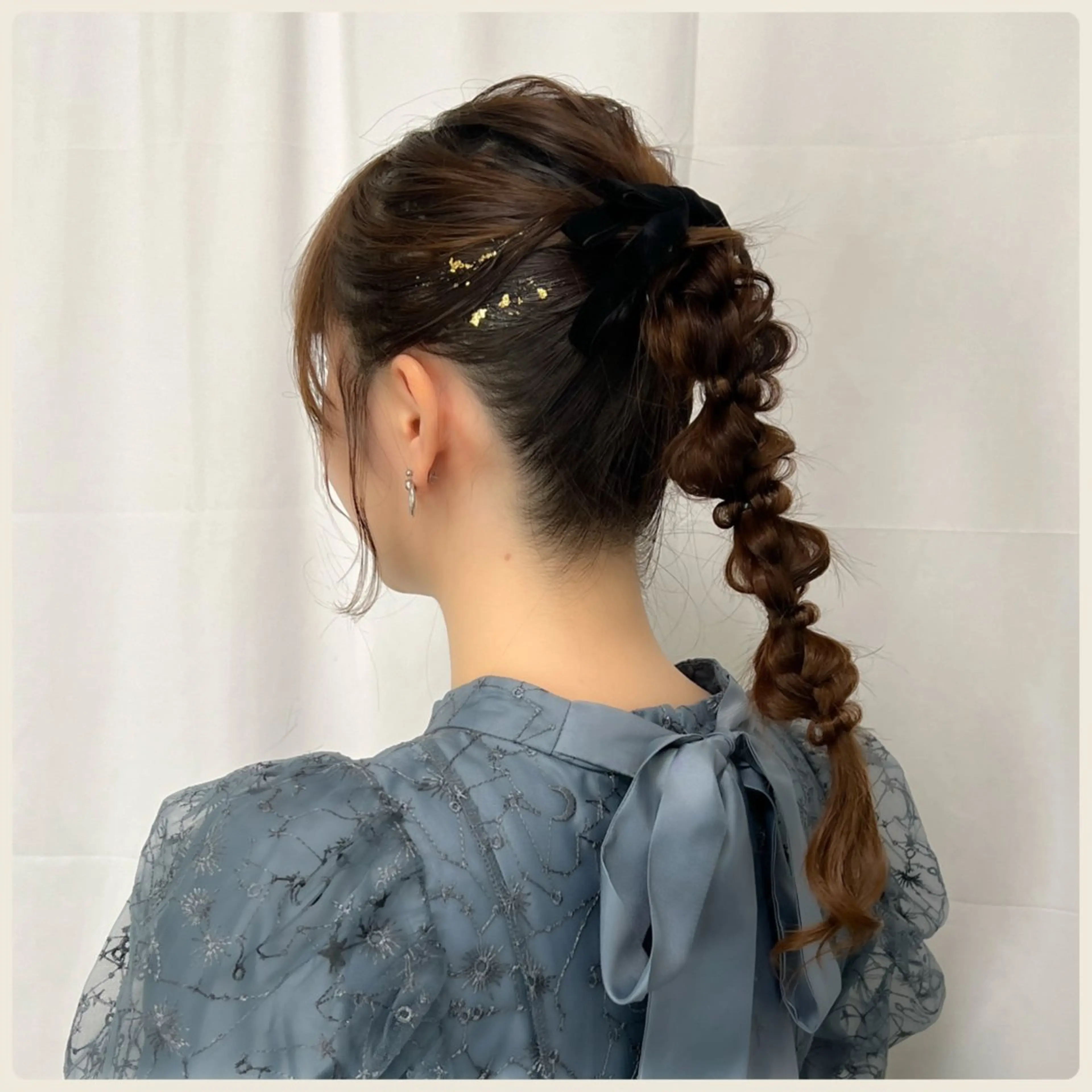 ヘアアレンジ ポニーテール ヘアセット リクエスト受付中🪞 CHATEAUのヘアスタイル