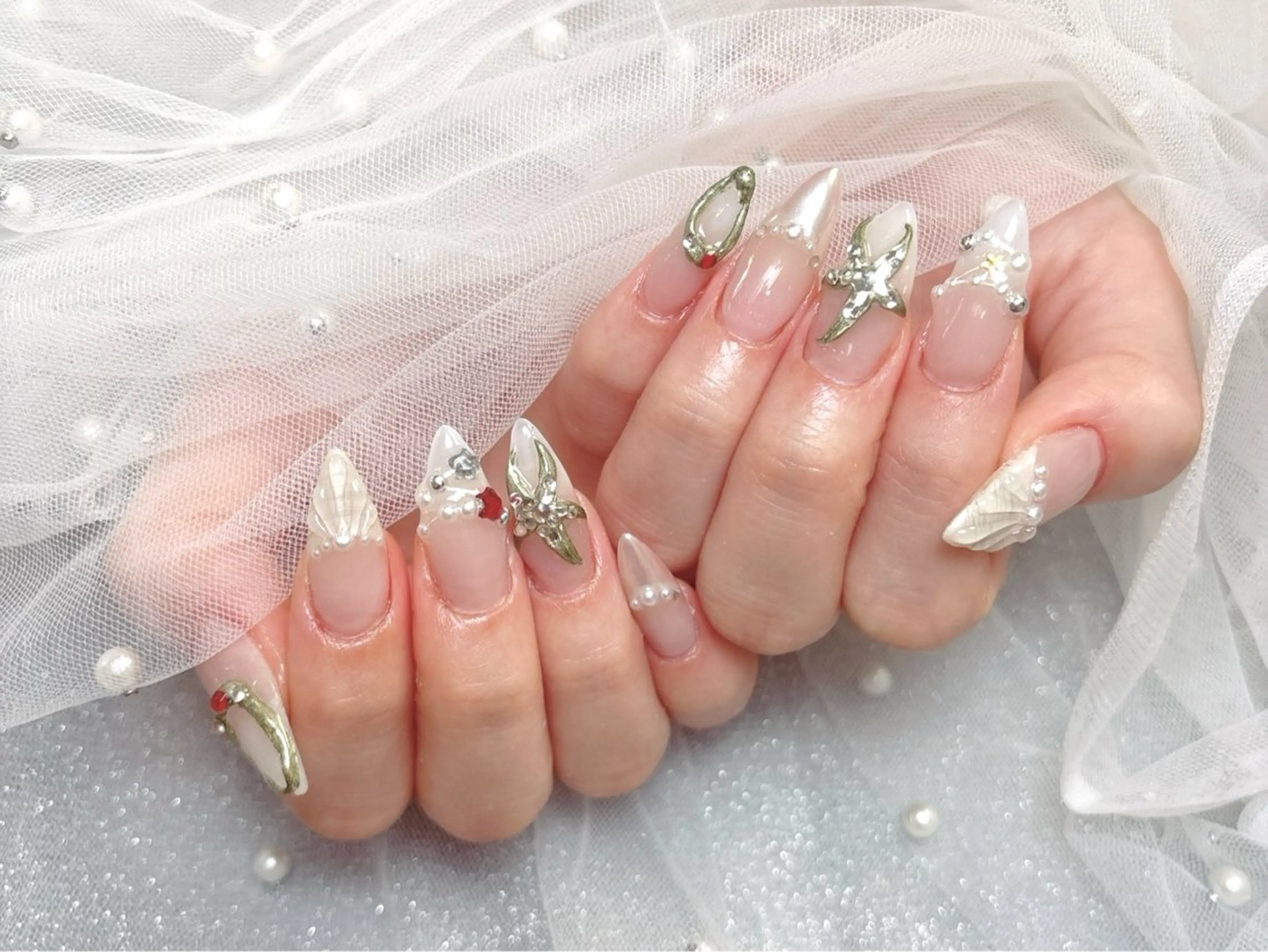 ネイル ハンドネイル ハンドケア R1🎀Nail💕 池袋東口店のネイルデザイン
