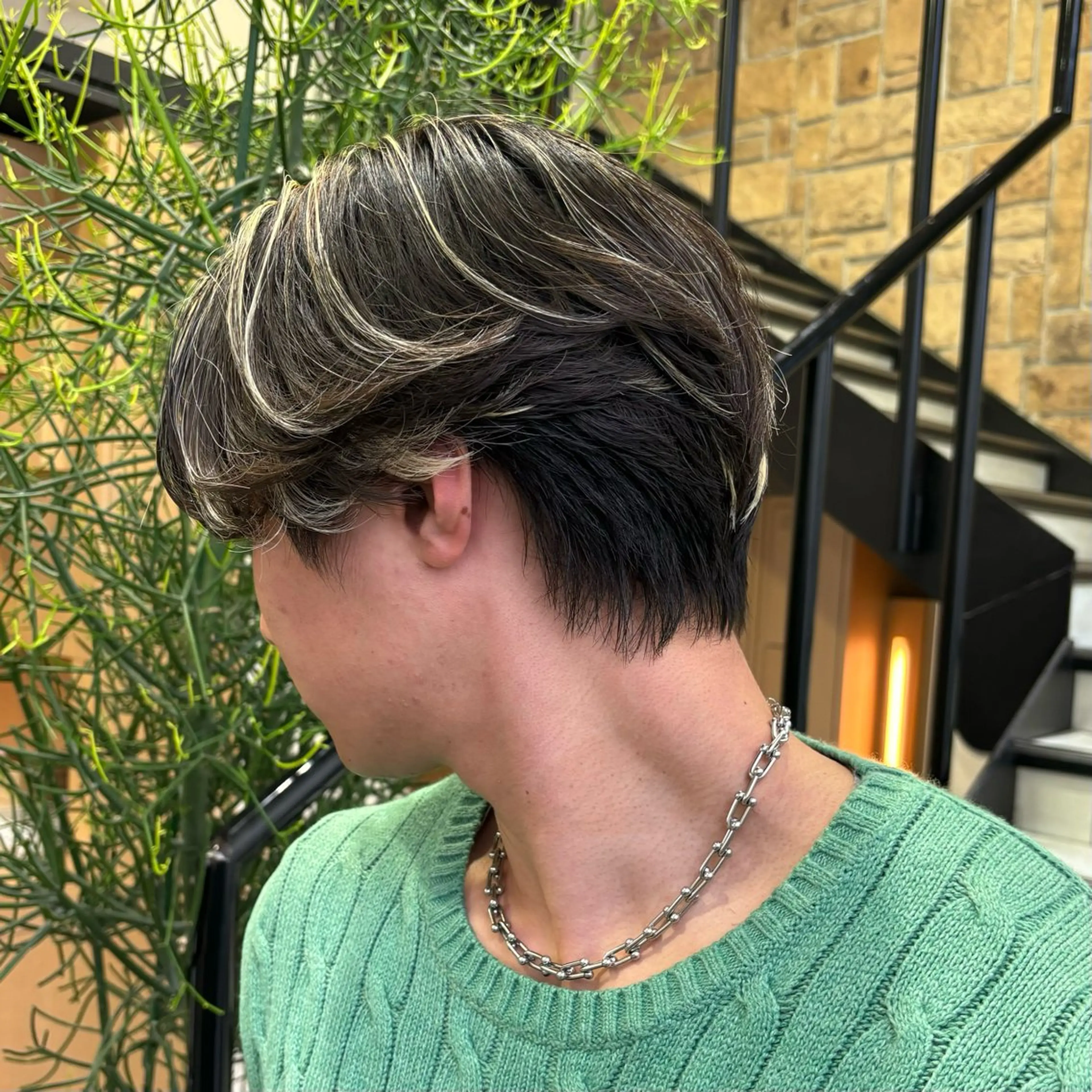 ショート パーマ メンズ 韓国🩶Y2Kネイル 💫くれはのネイルデザイン