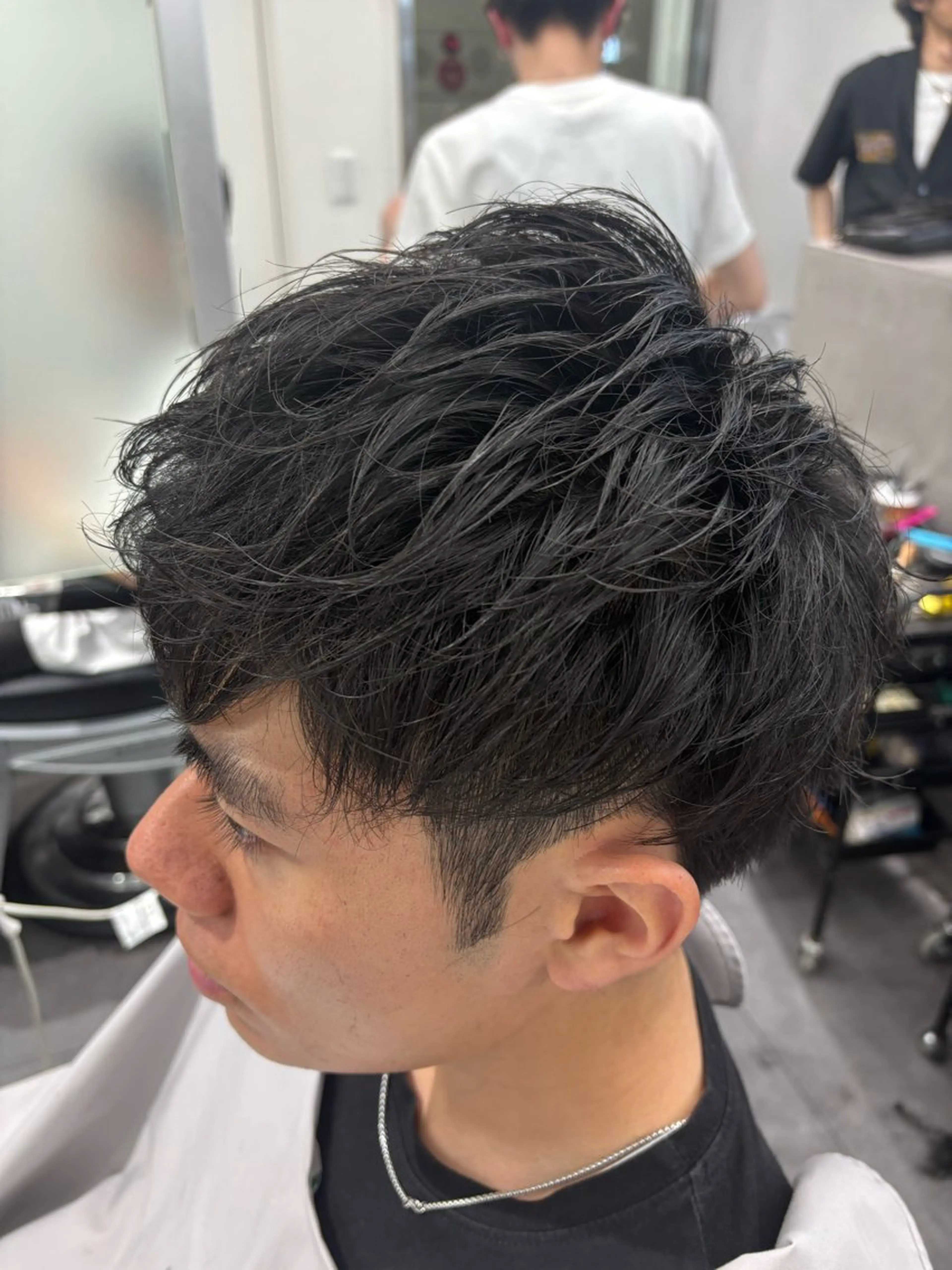 ショート メンズ カット 本間 颯太のヘアスタイル