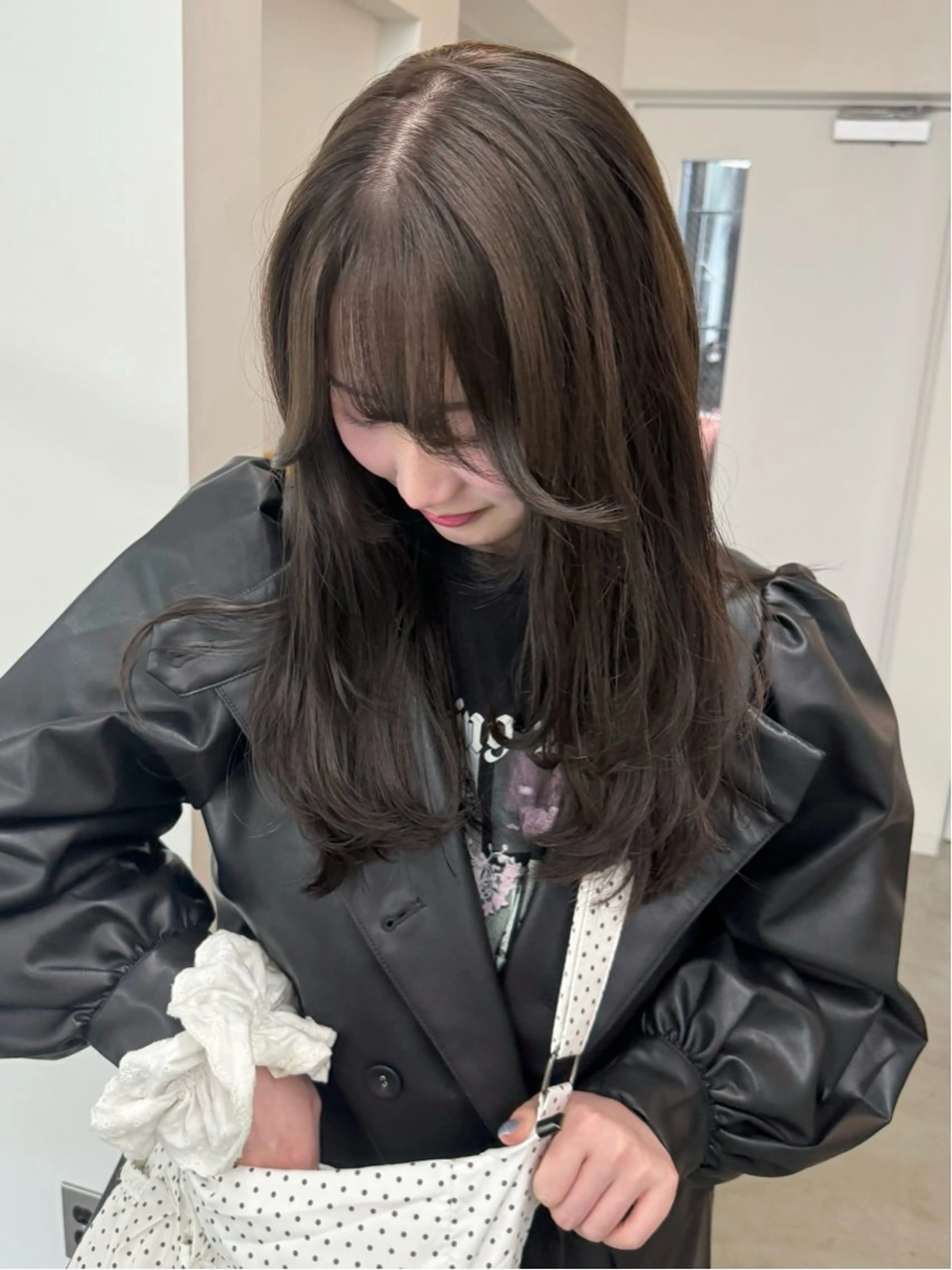 ロング カラー カット ヘアカラー トリートメント エクステモデル募集 💗大阪梅田/川上のヘアスタイル