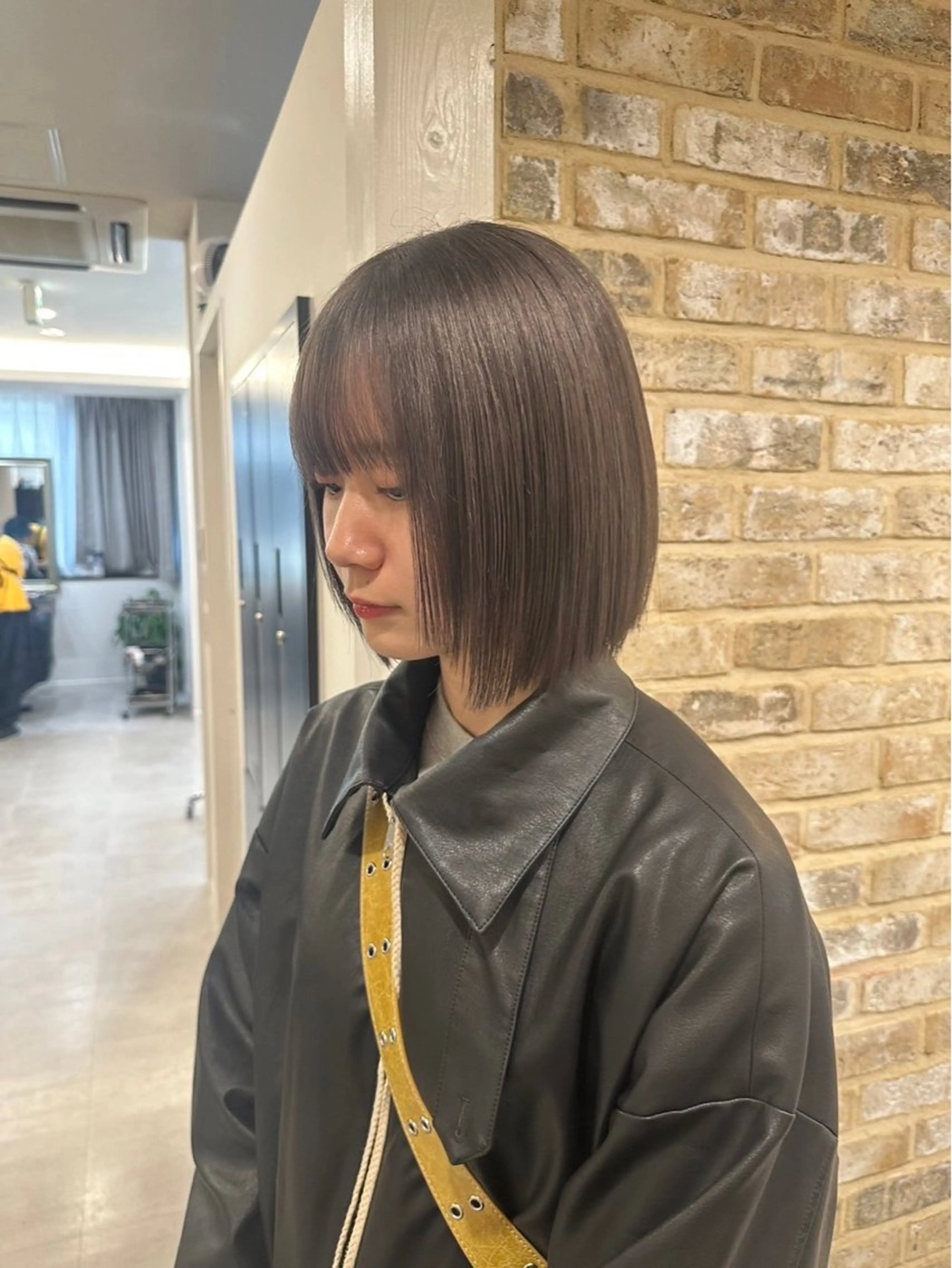 ミディアム カラー レイヤーカット 💎ケアブリーチ💎 艶カラー/ふうとのヘアスタイル