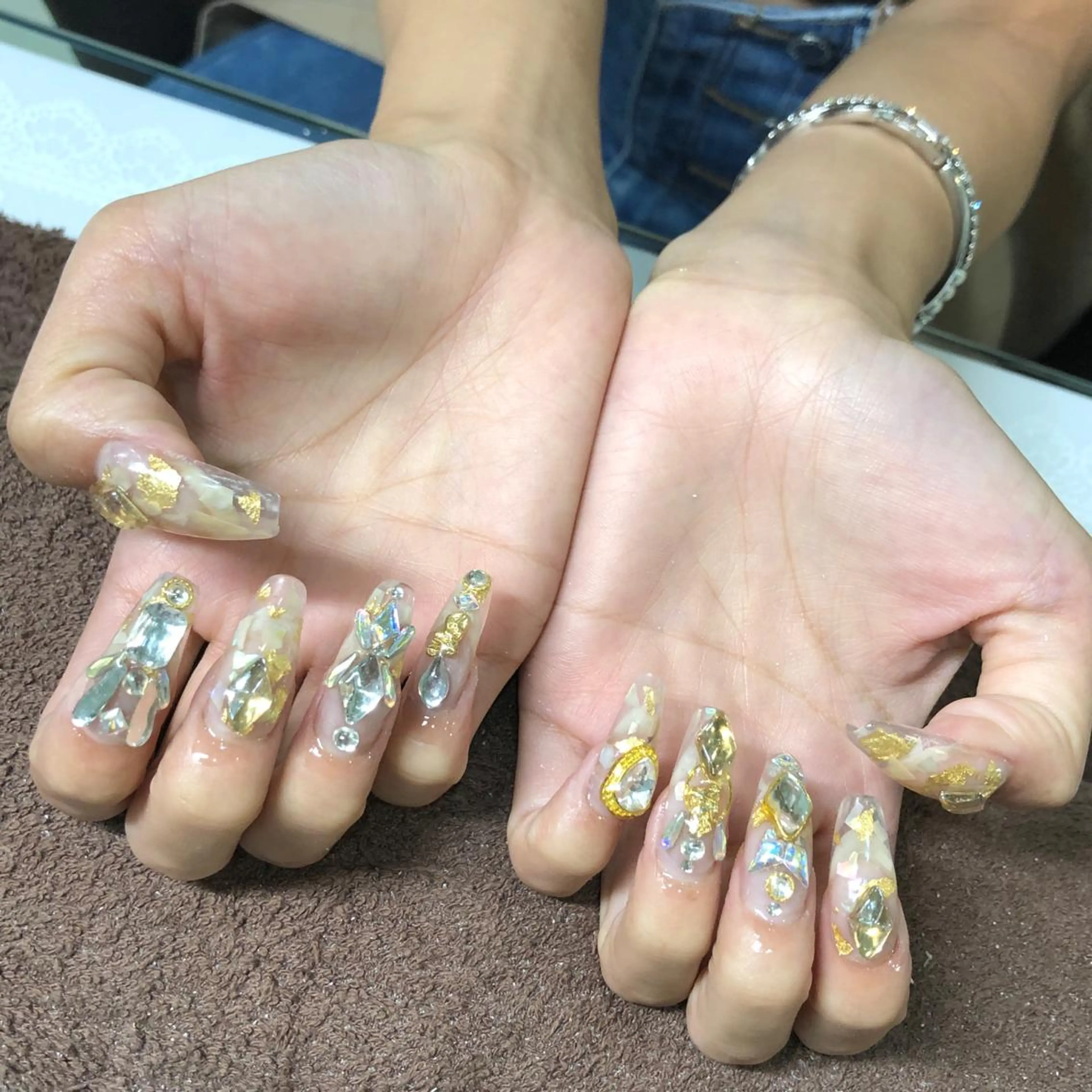 セミロング ネイル ハンドネイル 《LB》ラブリエ Nail&eyeのマツエク・マツパデザイン