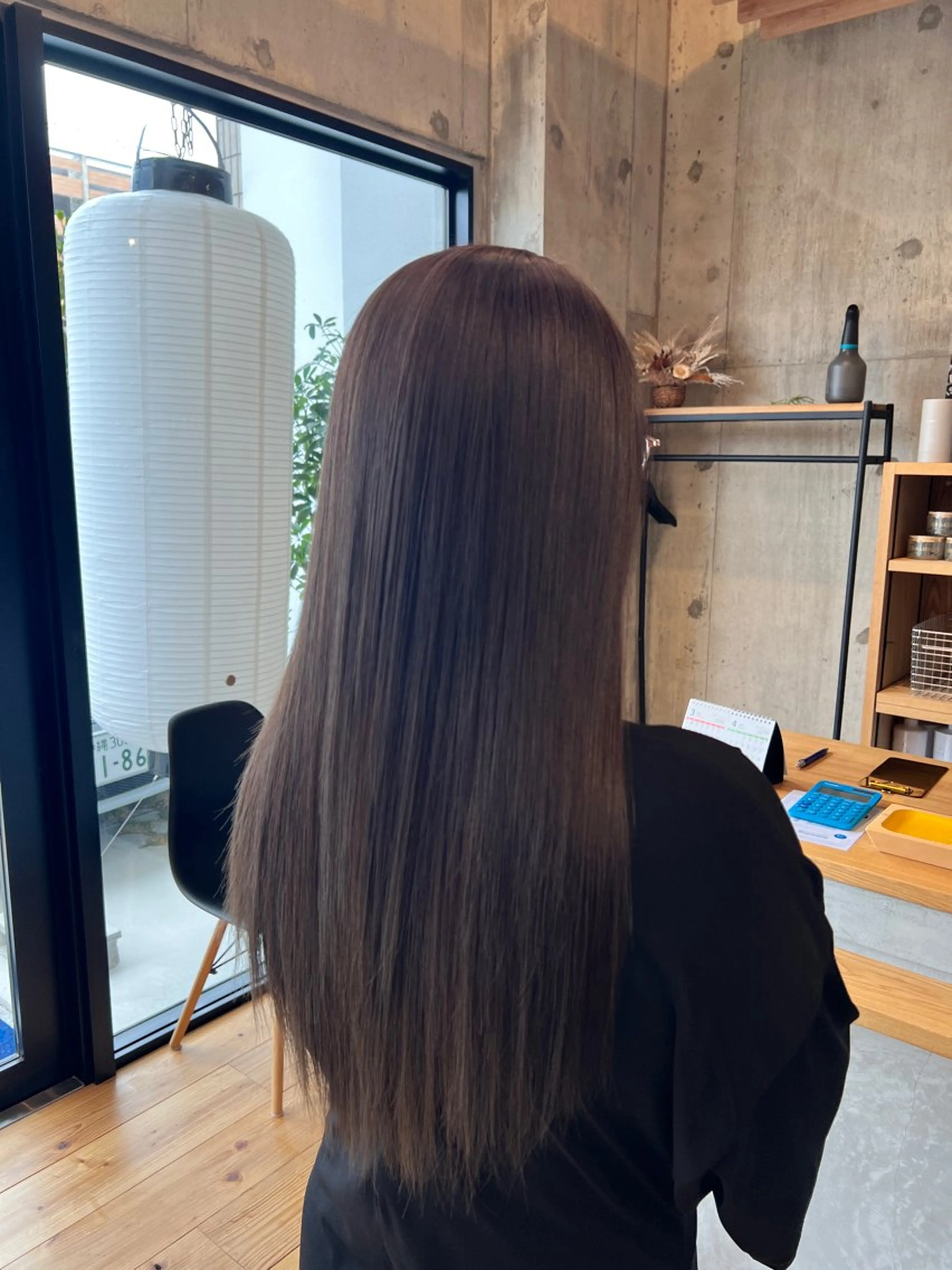 ロング 縮毛矯正 "THINKAND" ayumiのヘアスタイル