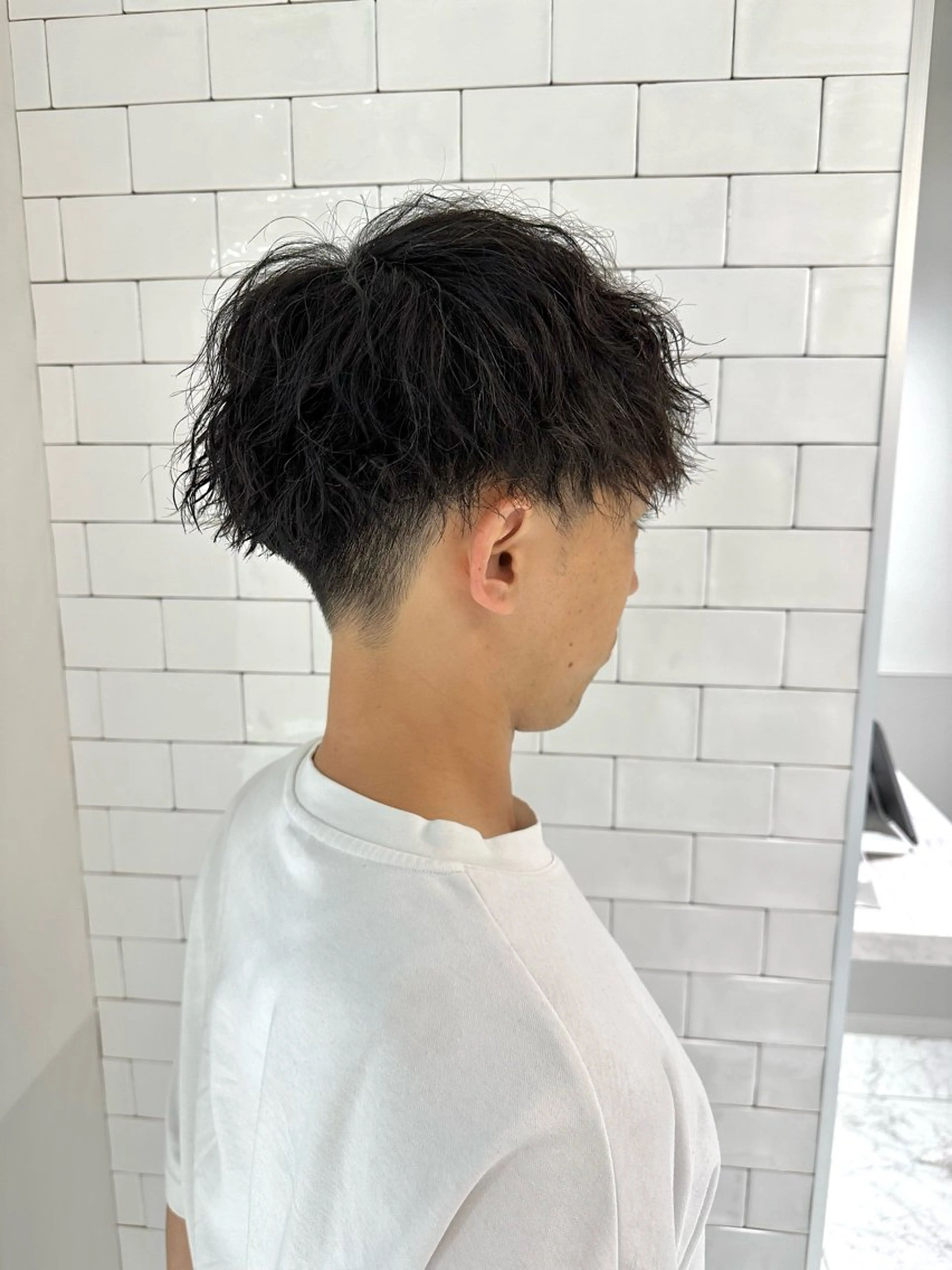 ショート パーマ メンズ メンズパーマ ツイストスパイラルパーマ スパイラルパーマ SALOWIN大宮 /KYOHEI✂️のヘアスタイル