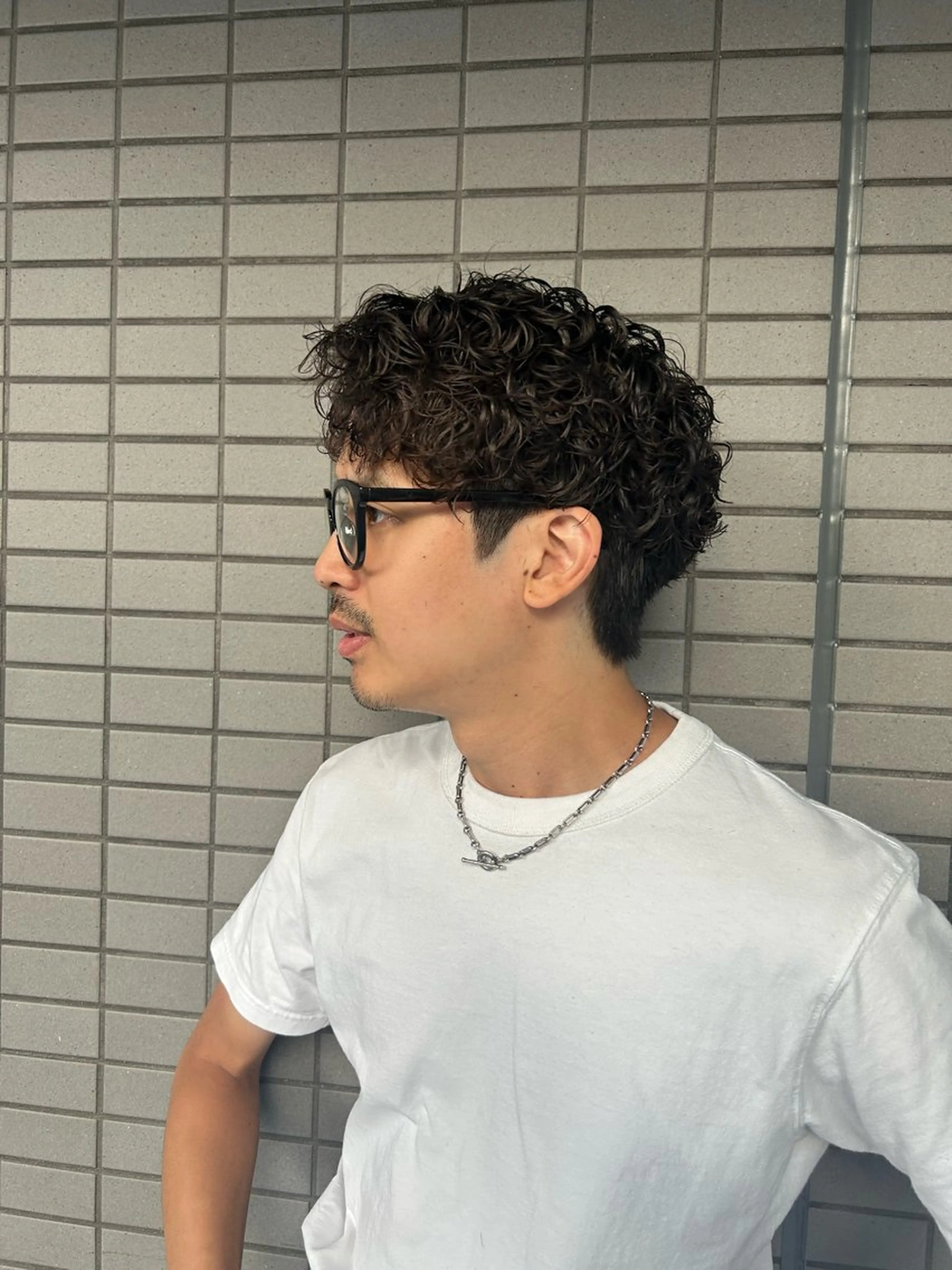 【大人気◎】men'sカット➕No.1極上質感ケアパーマ✨➕✨ブリーチハイライト✨【メンズ限定】※16時受付終了の写真