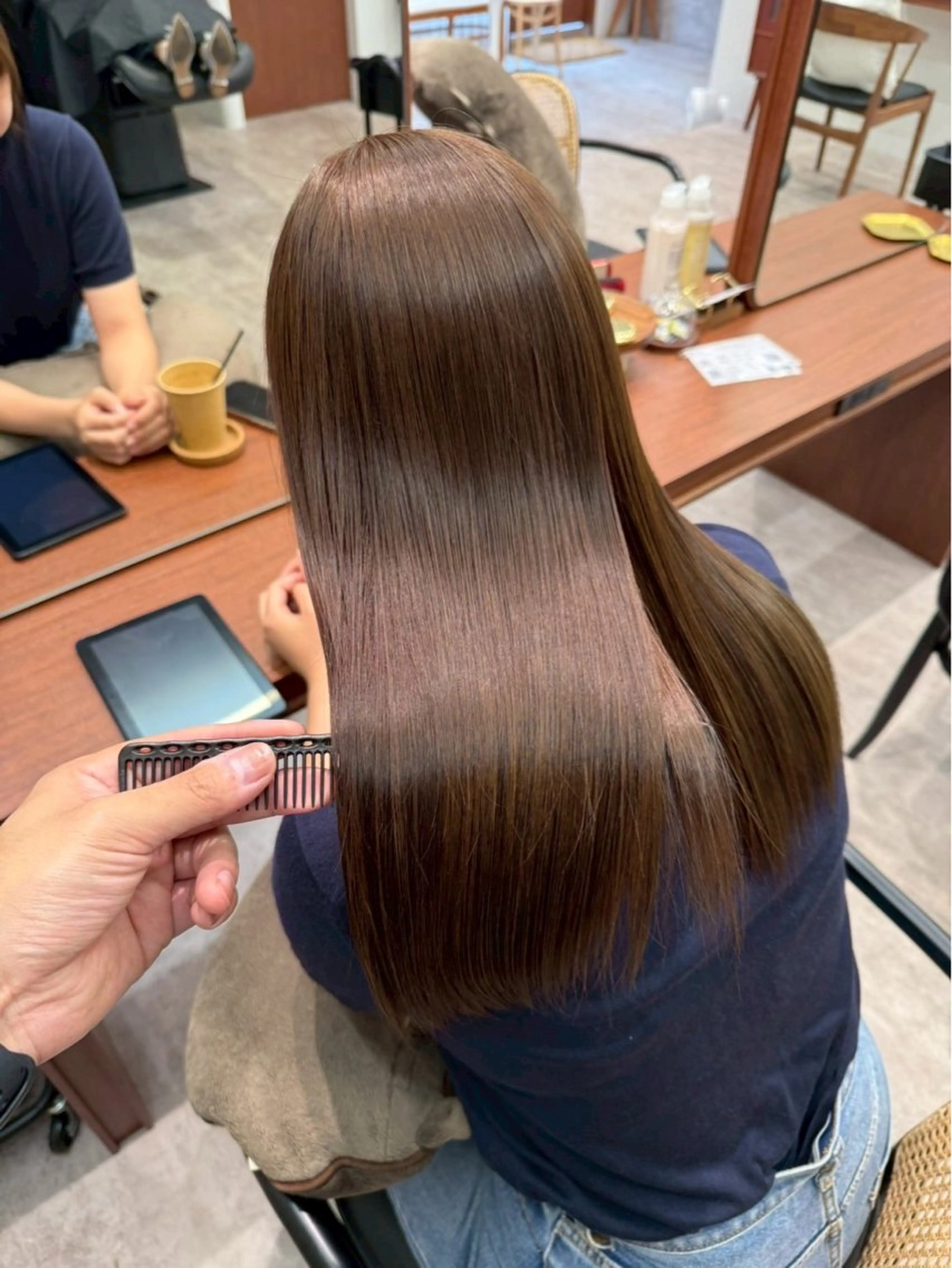 ロング カラー moc(モク)所属・立川カットモデル/ moc🍀shuriのヘアスタイル