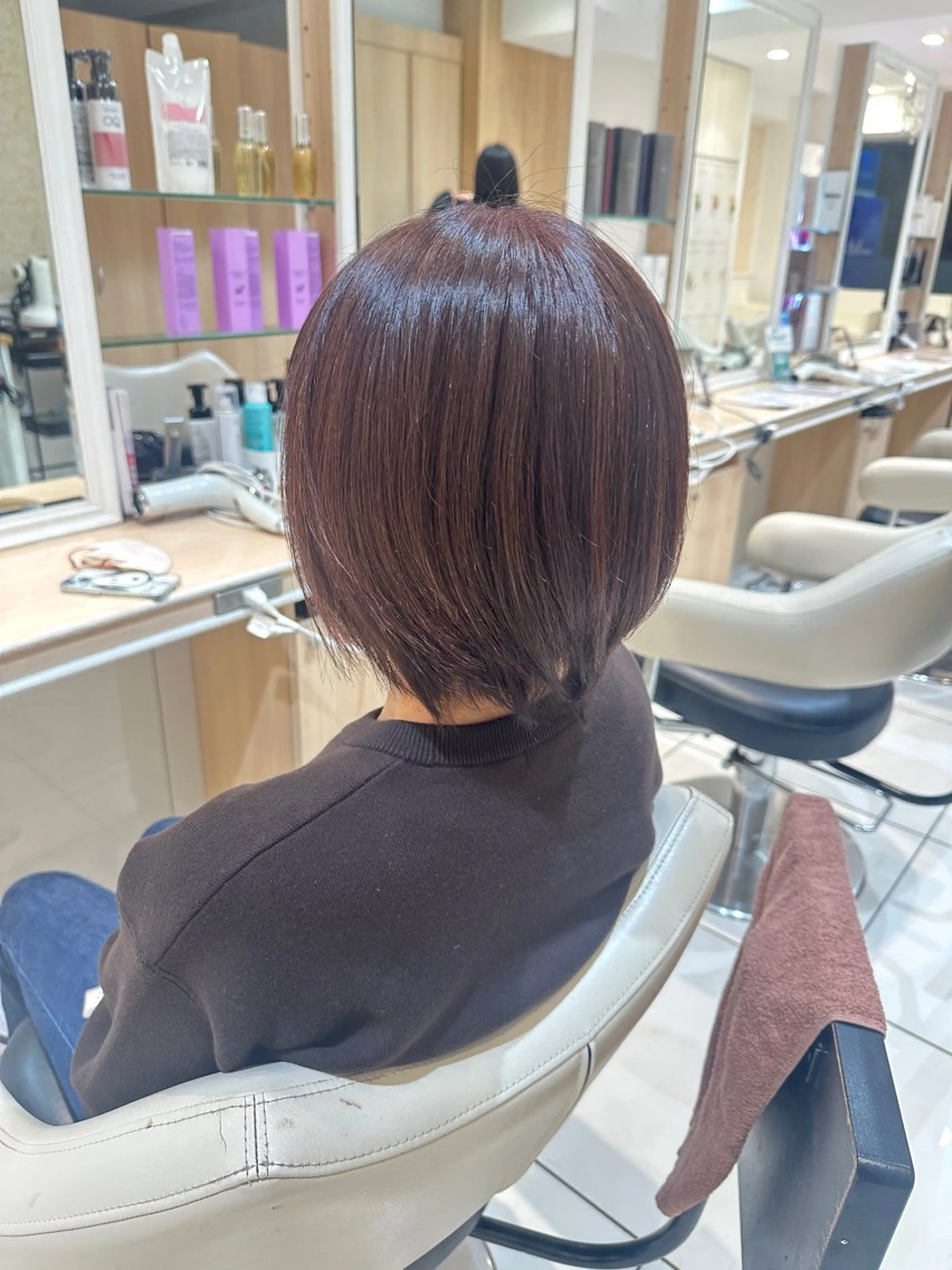 カラー ヘアカラー かとう さやかのヘアスタイル