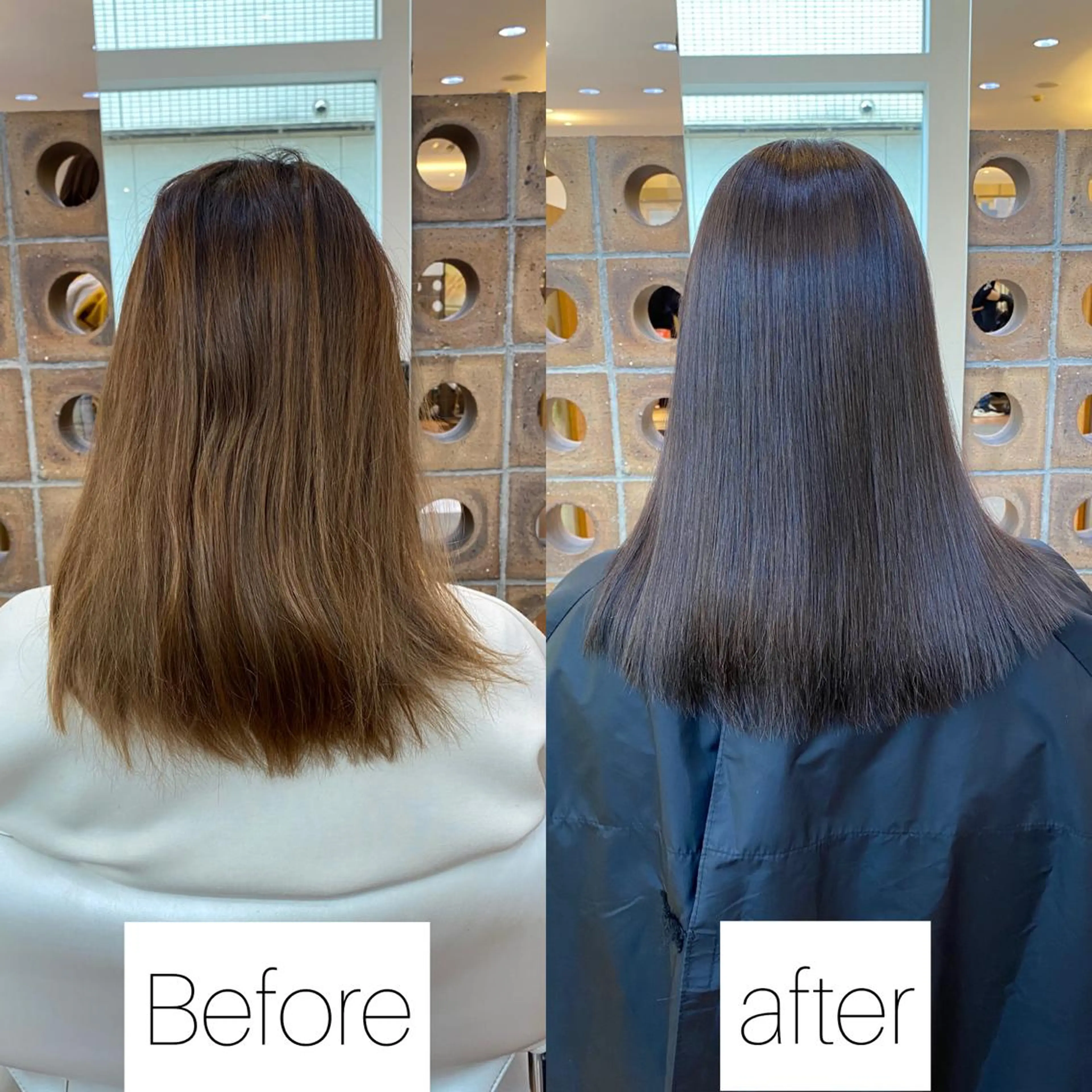 ミディアム カラー ✨髪質改善専門店✨ QOLU✨のヘアスタイル