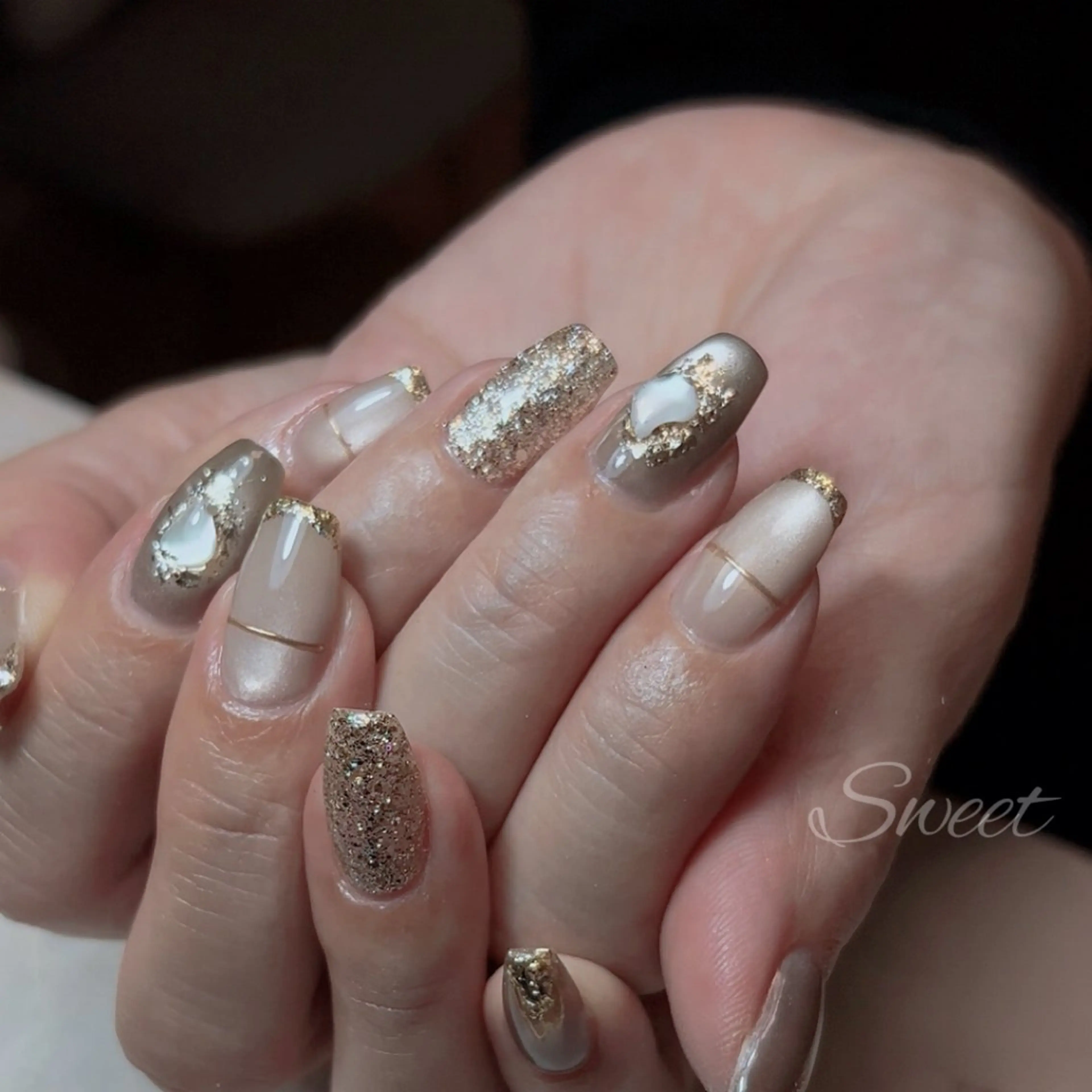 ネイル ハンドネイル sweet 仲野陽子のネイルデザイン