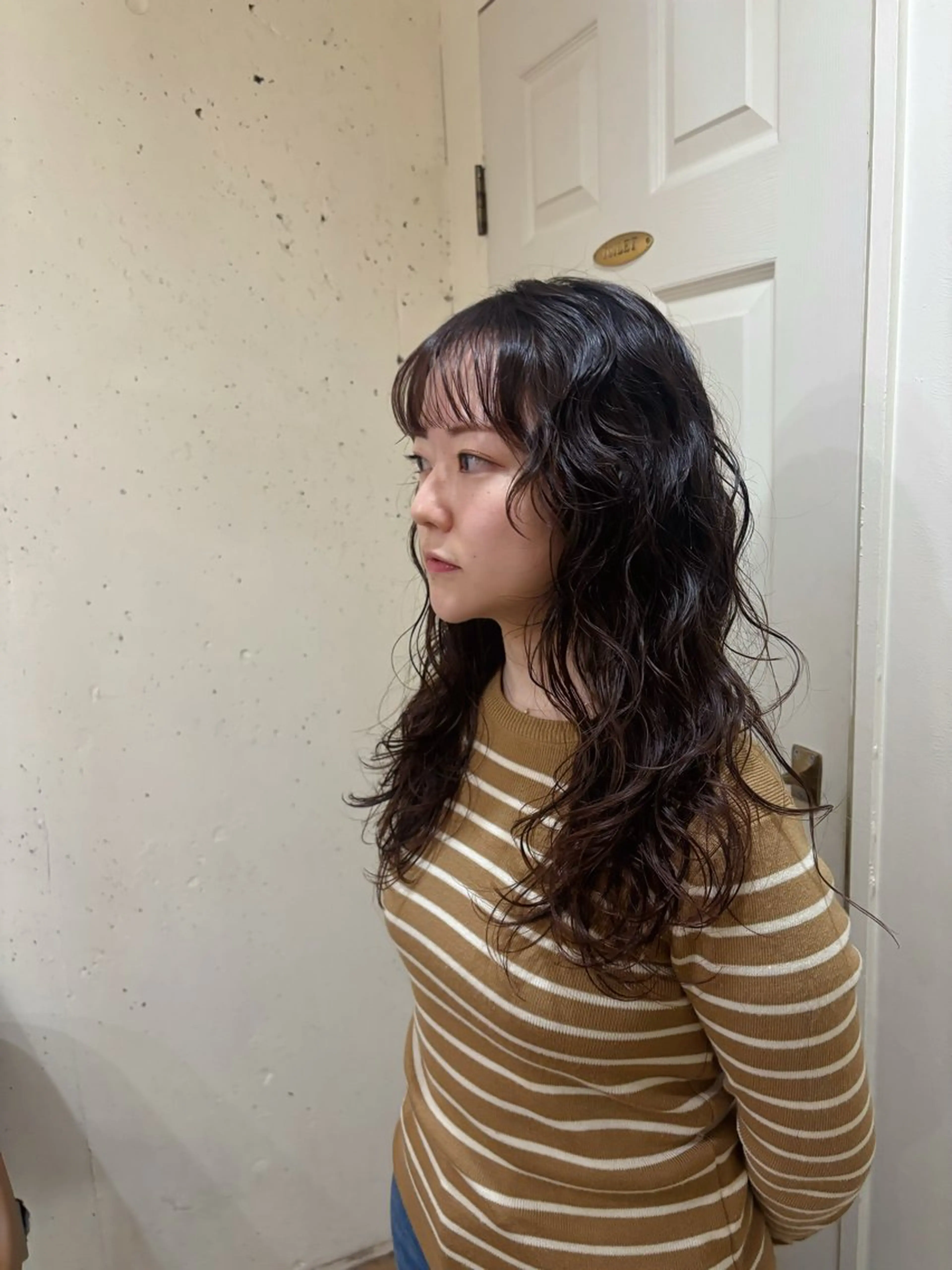 セミロング パーマ カット パーマ kaito パーマ募集！🔵のヘアスタイル