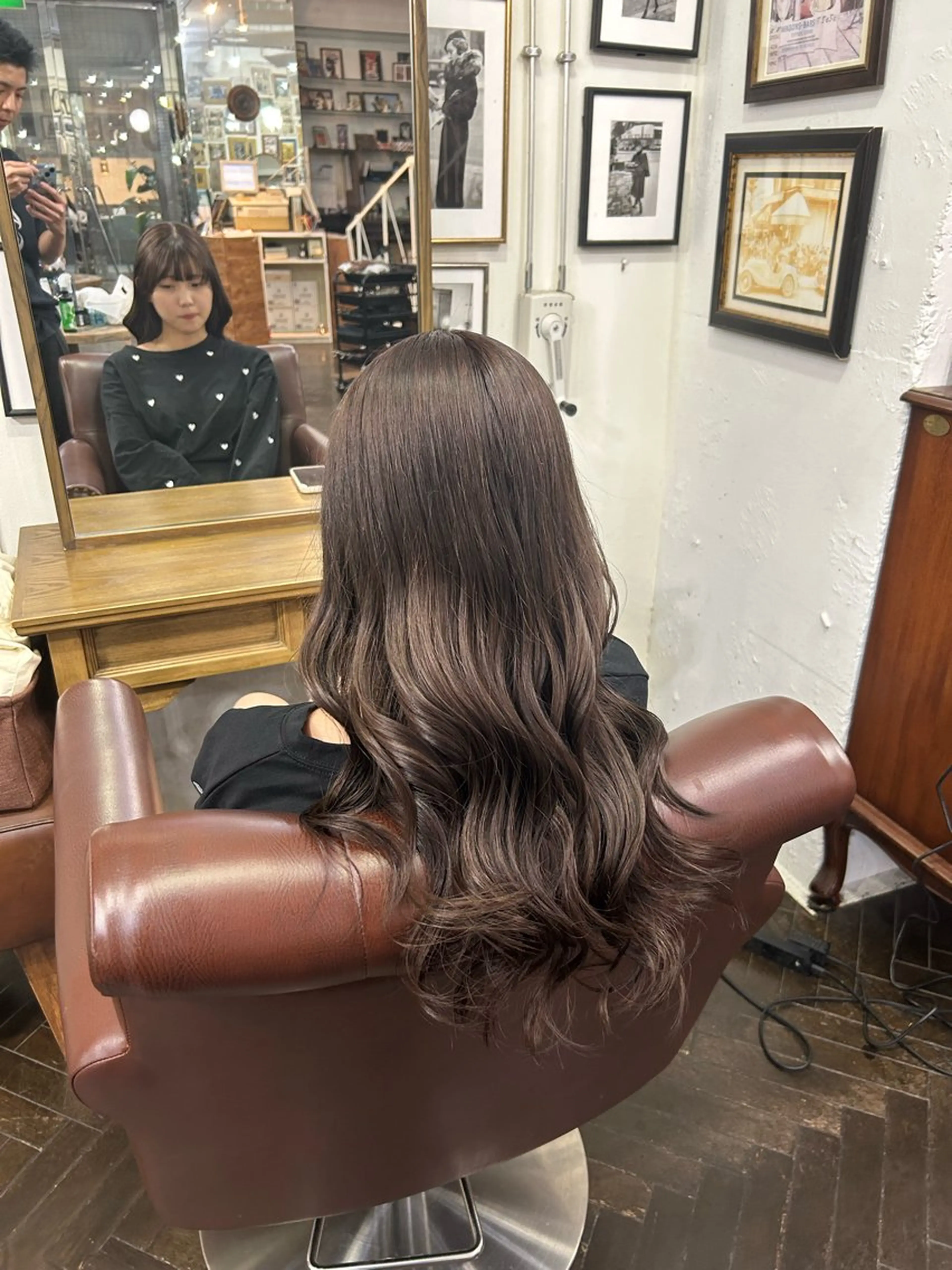 ロング カラー レディースショート カットモデル募集🌟のヘアスタイル