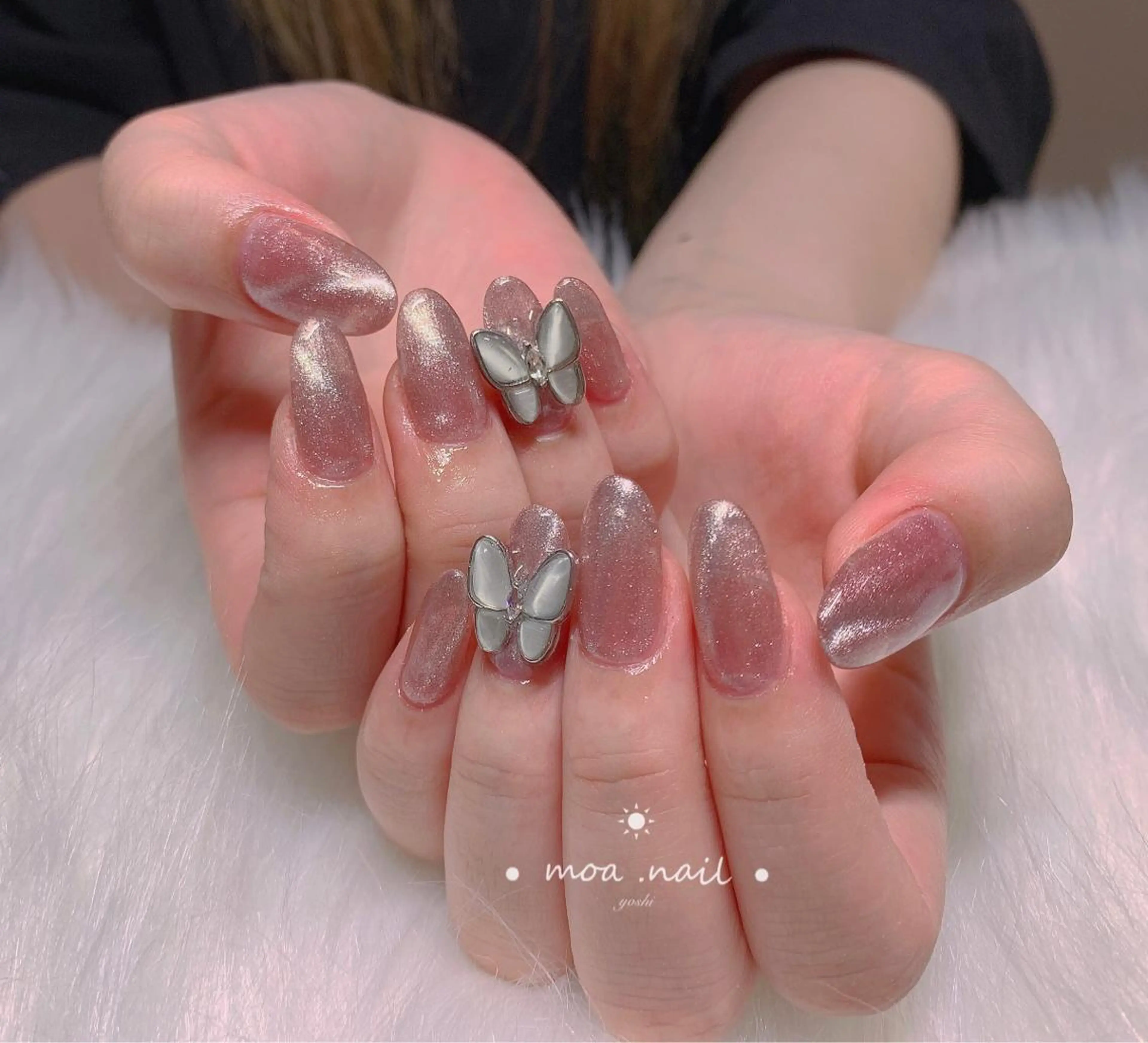 ネイル スカルプネイル MoaNail🫶 Yoshiのネイルデザイン