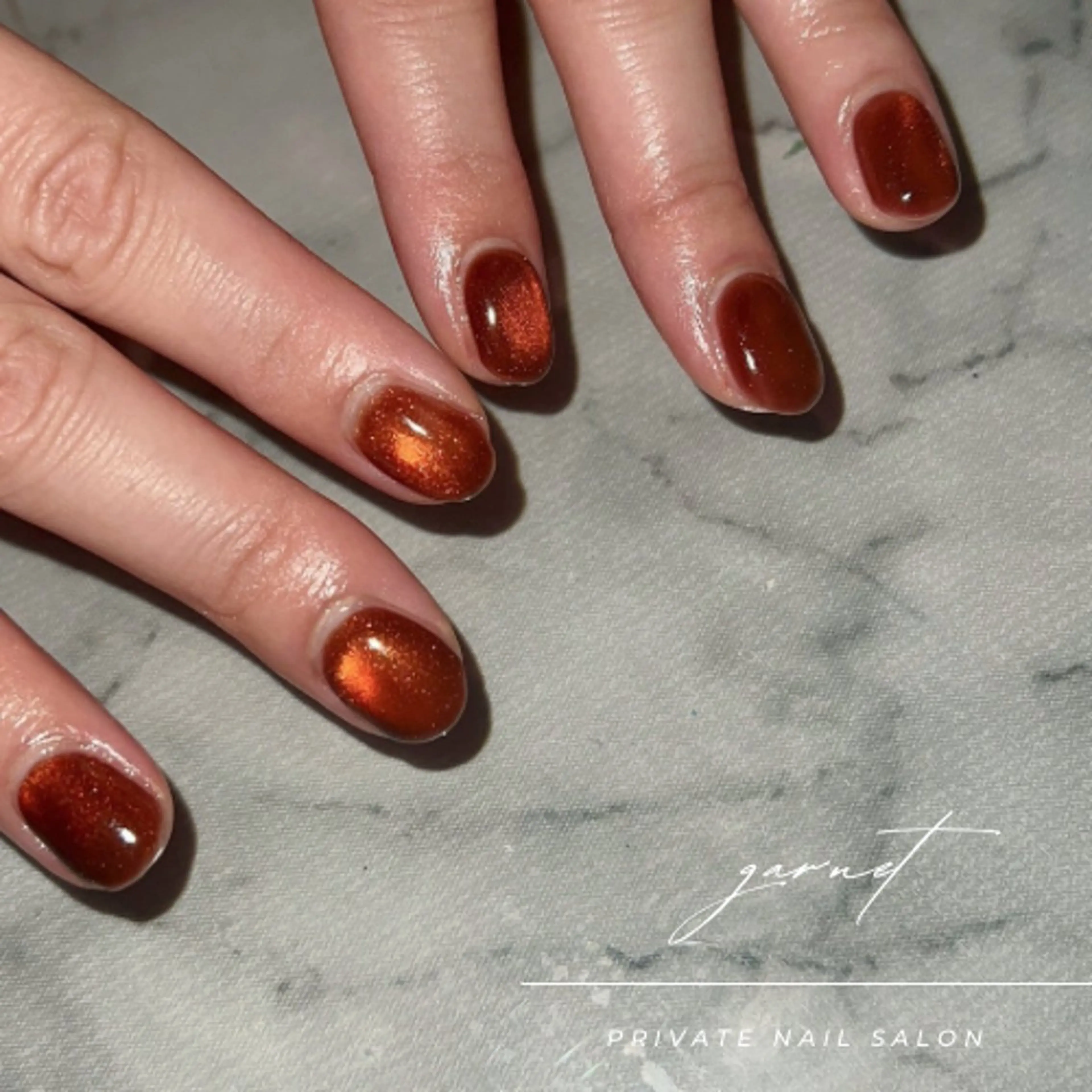 ネイル ハンドネイル Garnet nailのネイルデザイン