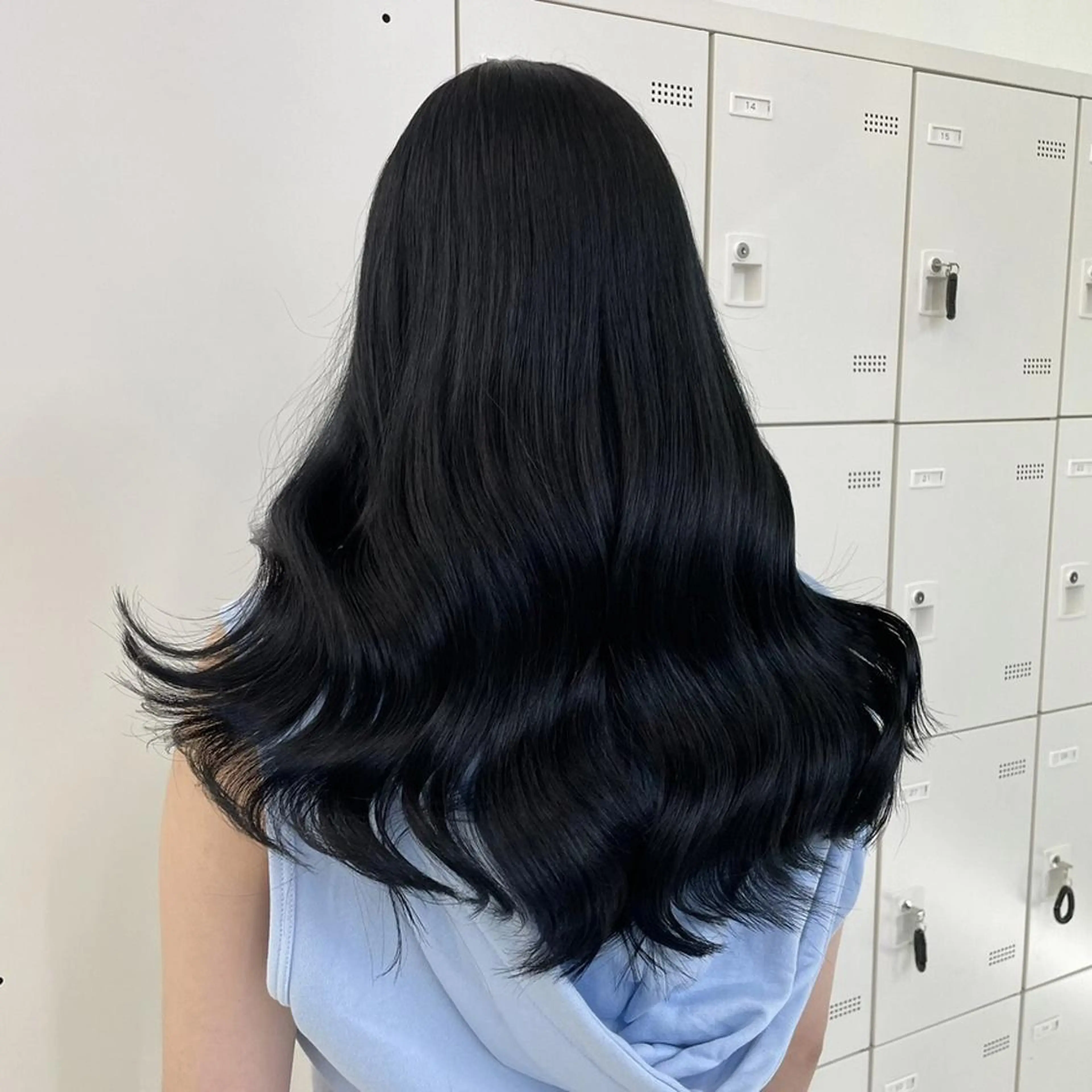 カラー ヘアカラー トリートメント 大人っぽ韓国ヘア 寒色💙yuma💙のヘアスタイル